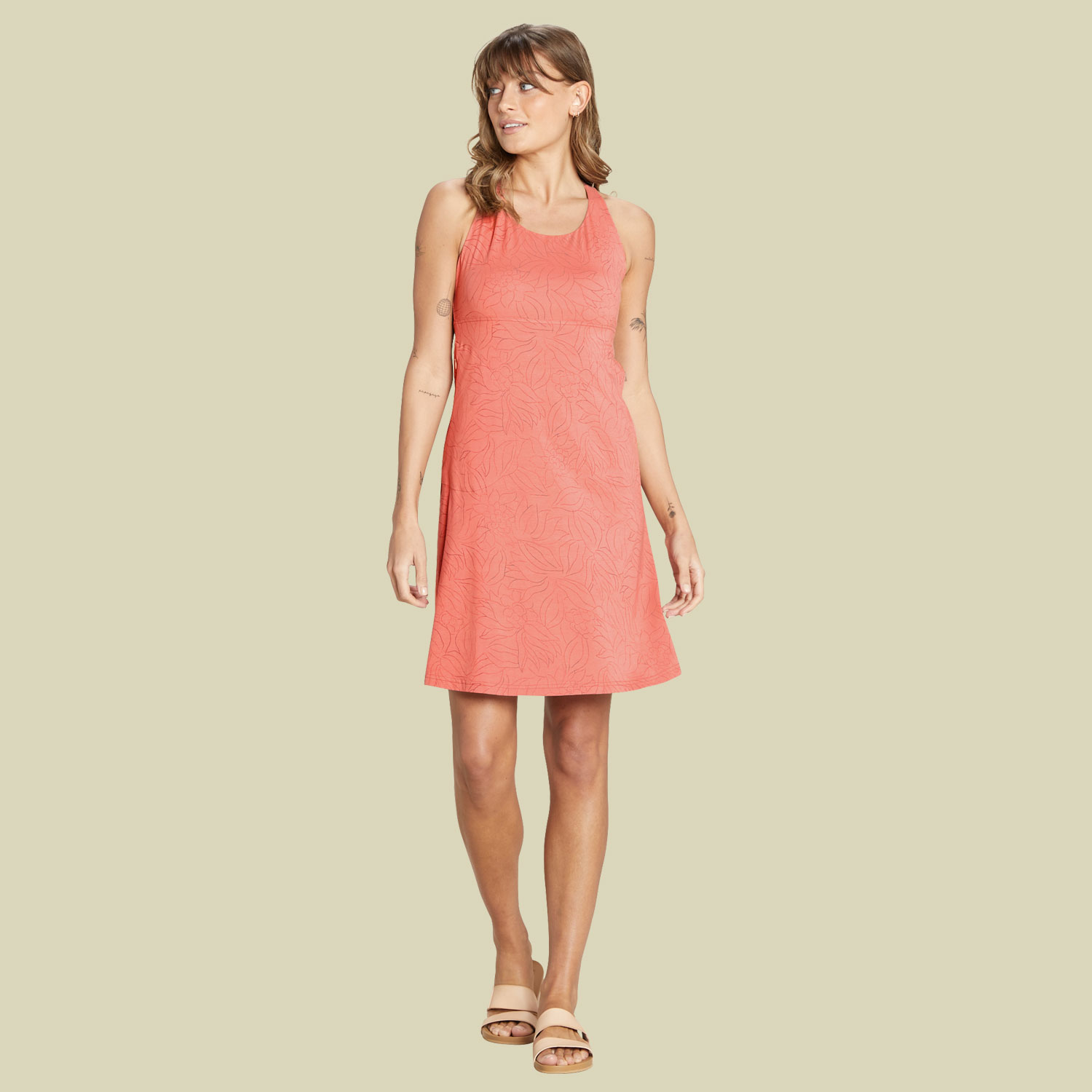 Neha Dress Women Größe S Farbe brick dust leaf