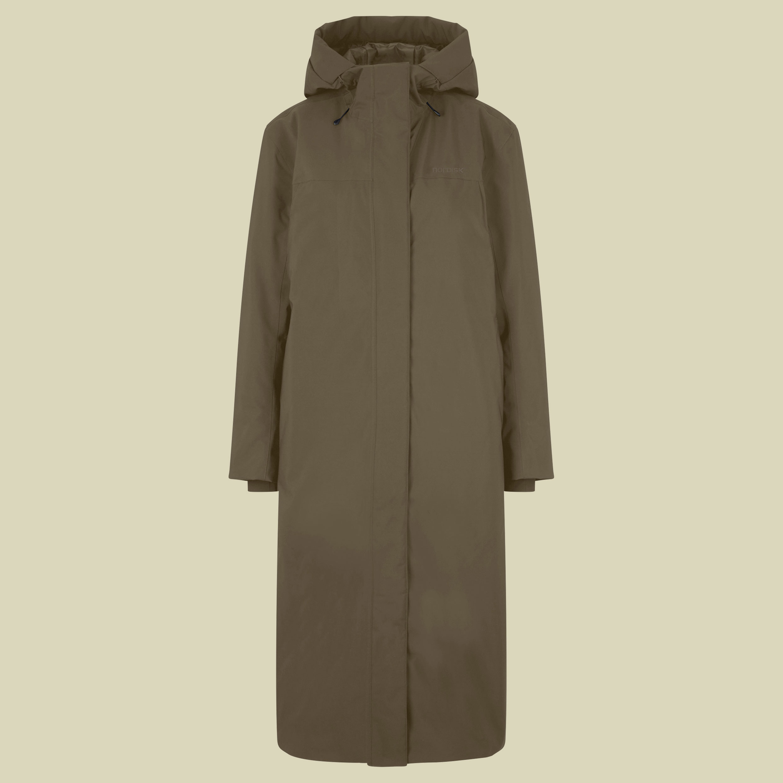 Mira W's Oversize Padded Coat L braun - capers