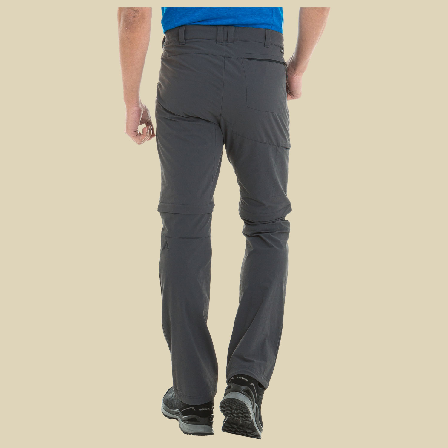 Pants Koper1 Zip Off Men Größe 56 Farbe asphalt
