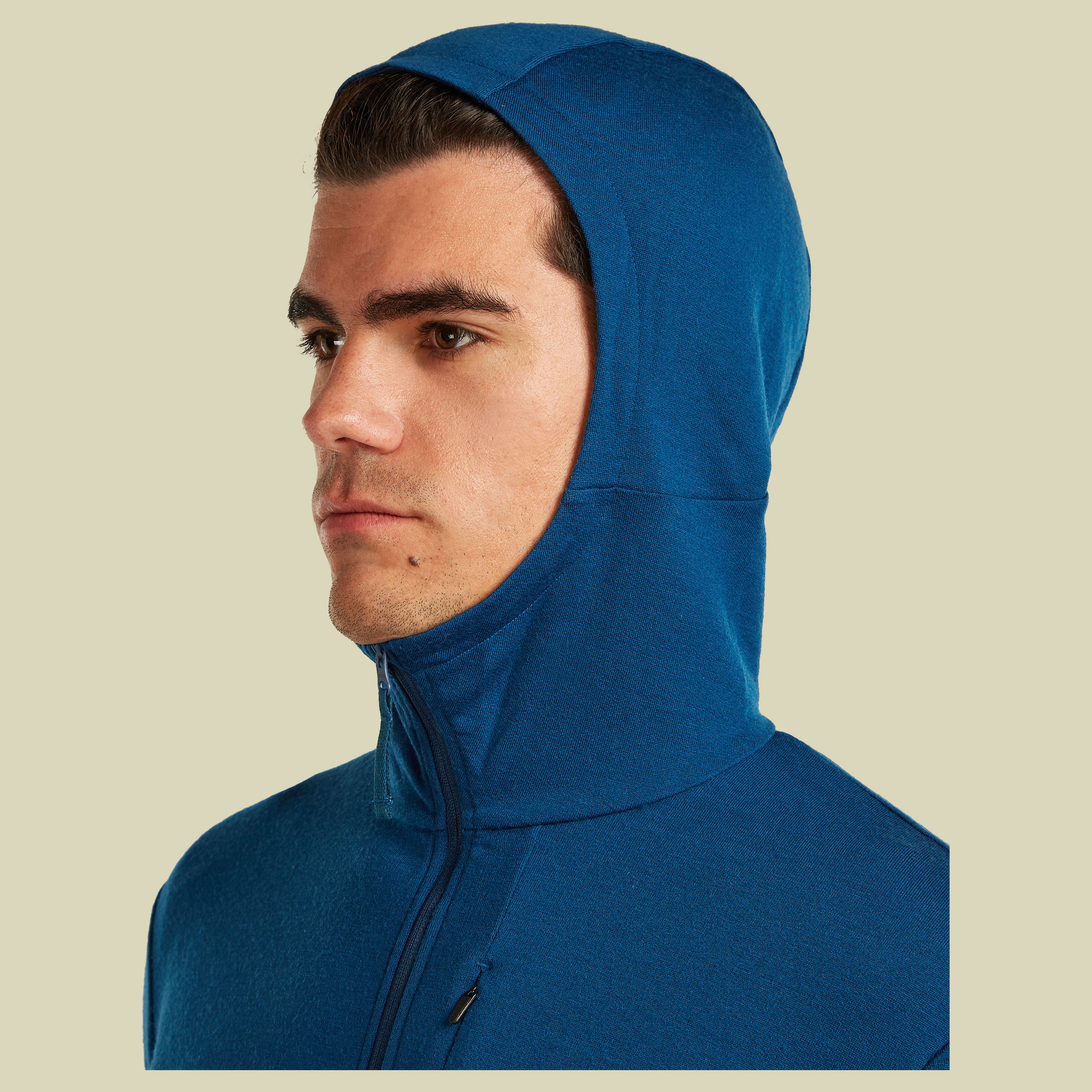 Merino 260 Quantum IV LS Zip Hoodie Men XL atlantis