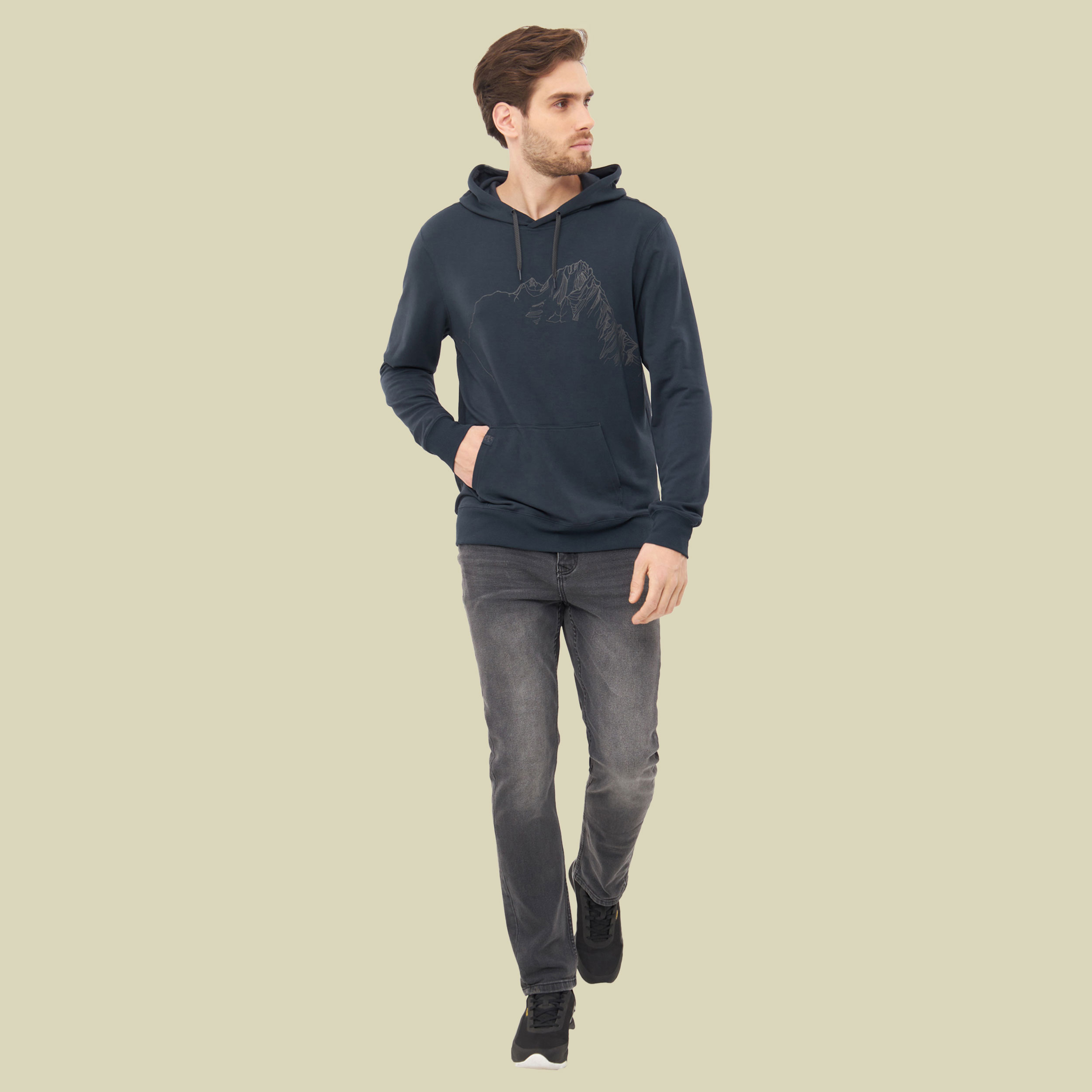 Midlayer Panaka Hoodie Bamboo Man