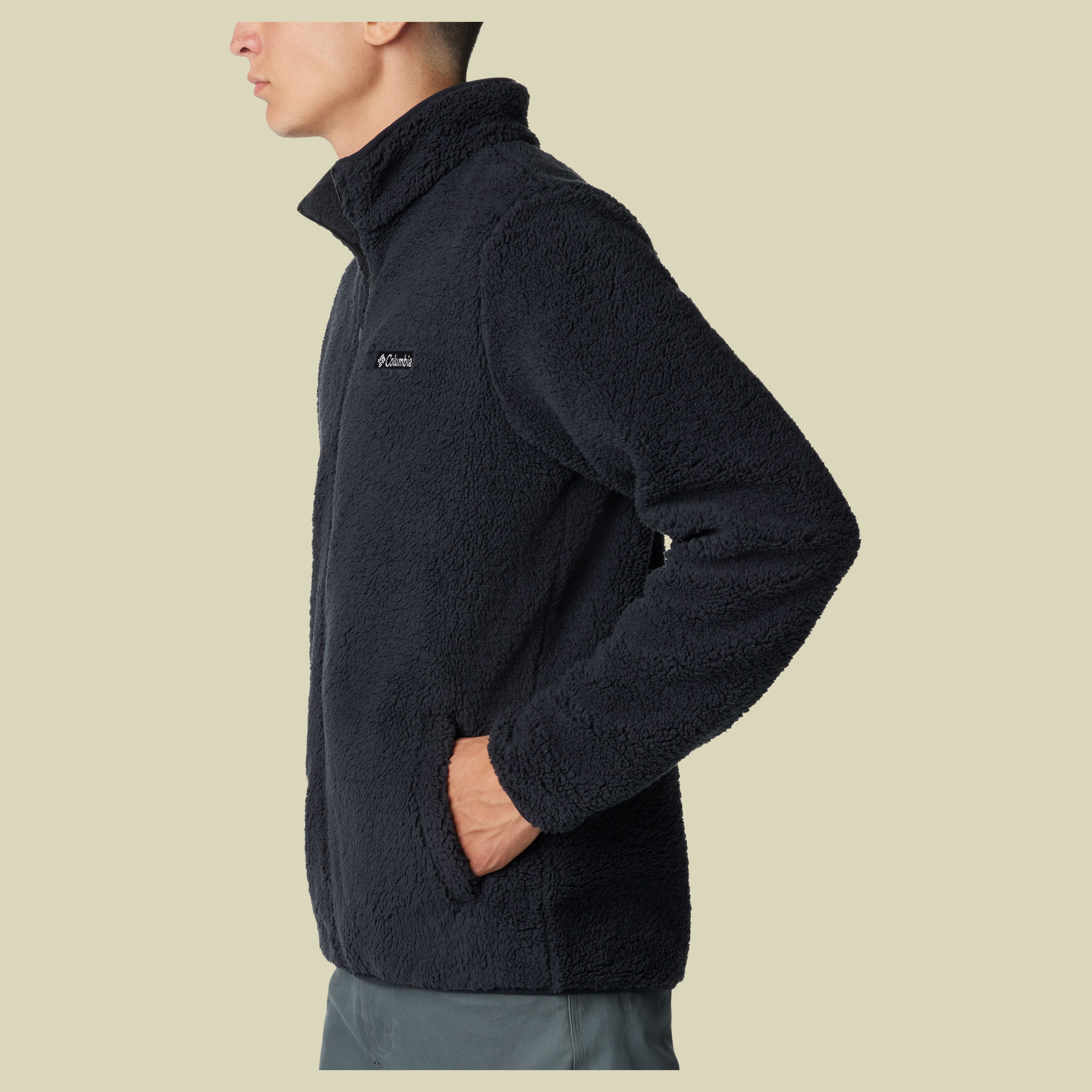 Rugged Ridge III Sherpa Full Zip Men Größe S Farbe black