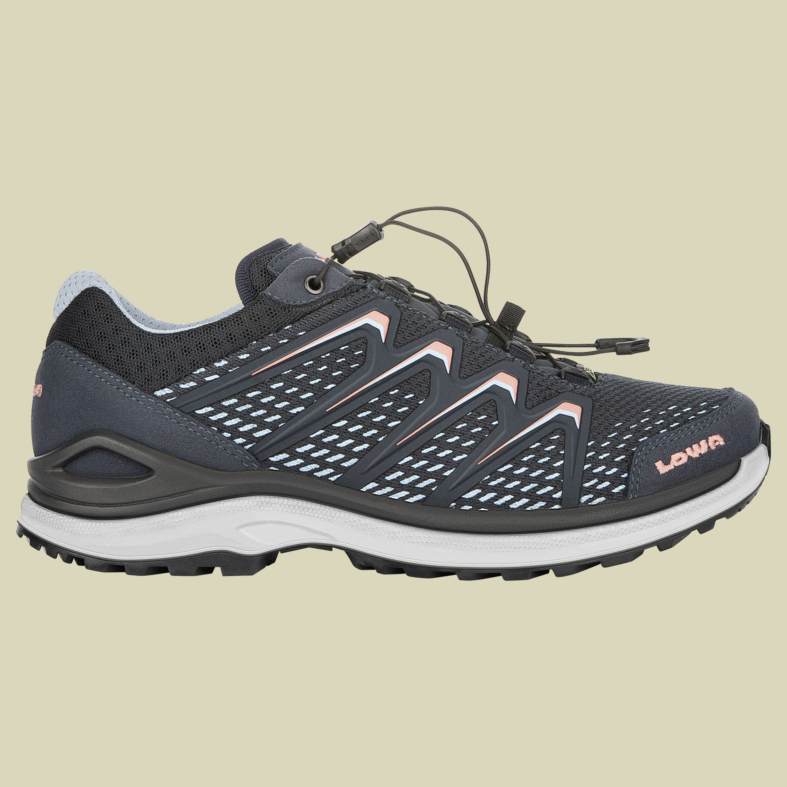 Maddox GTX Lo Women Größe UK 5,5 Farbe stahlblau/lachs