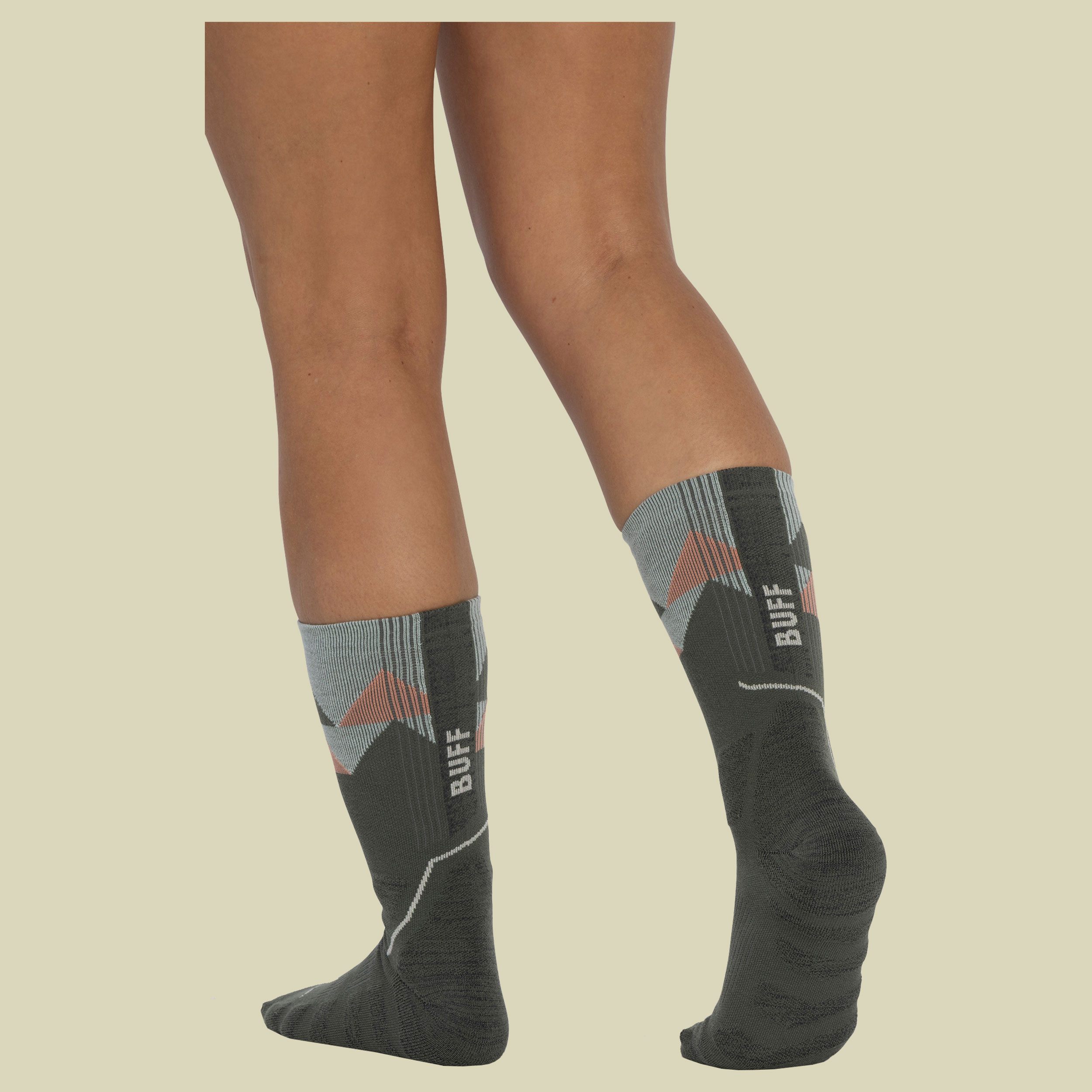 Thermonet Crew Socks 45-47 (XL) grün - beetle green