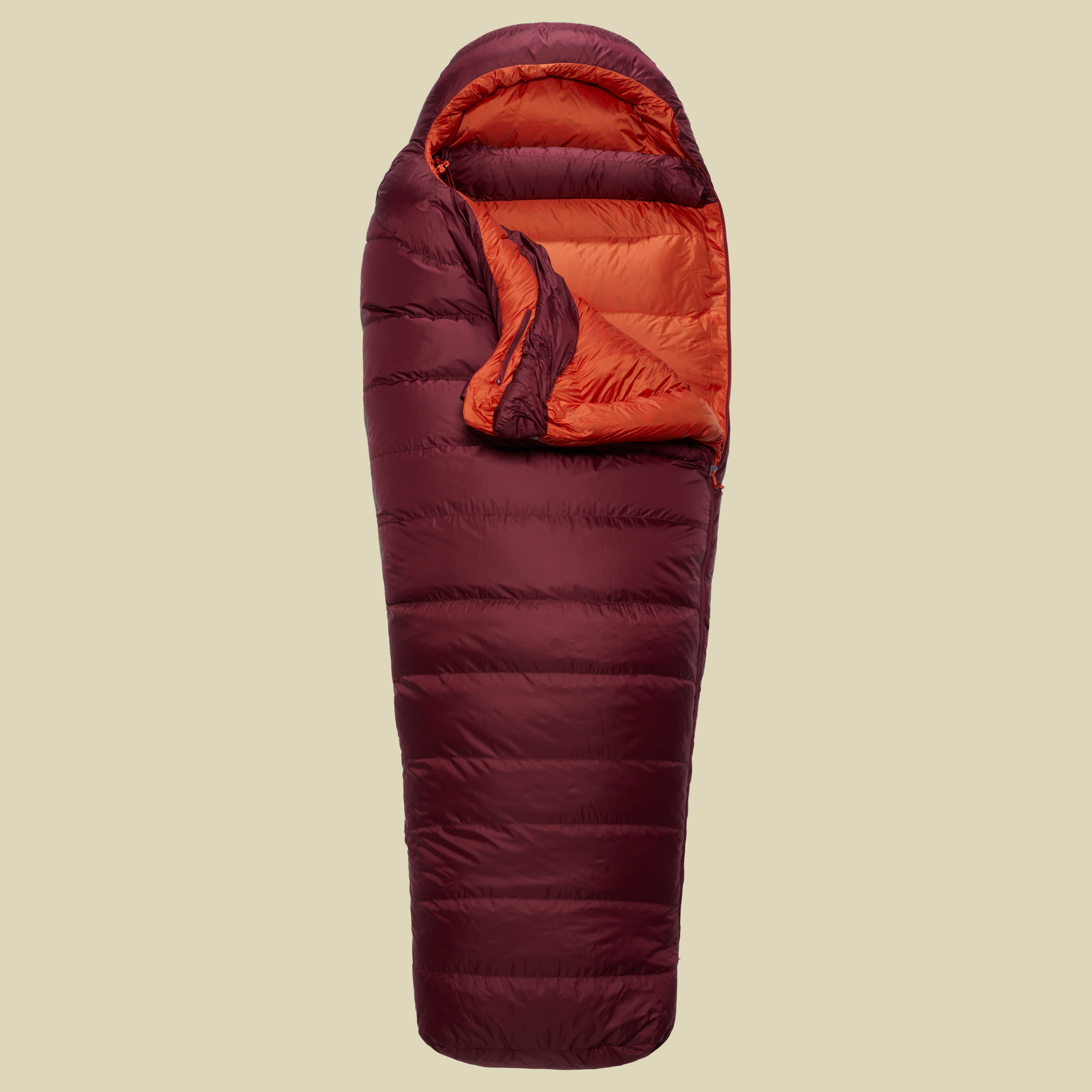 Ascent 900 Women bis Körpergröße 170 cm Farbe deep heather, Reißverschluss links