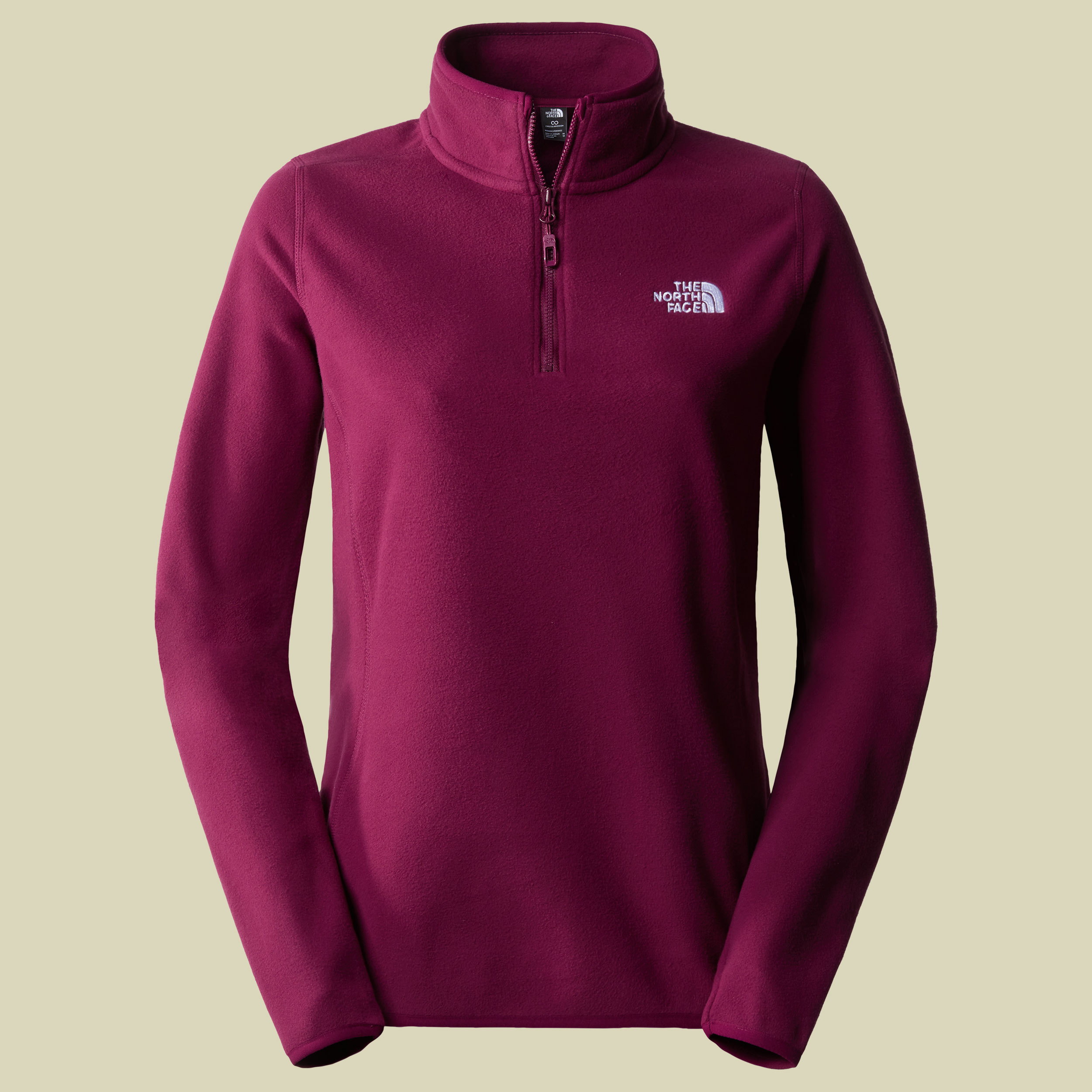 100 Glacier 1/4 Zip Women Größe XL Farbe boysenberry