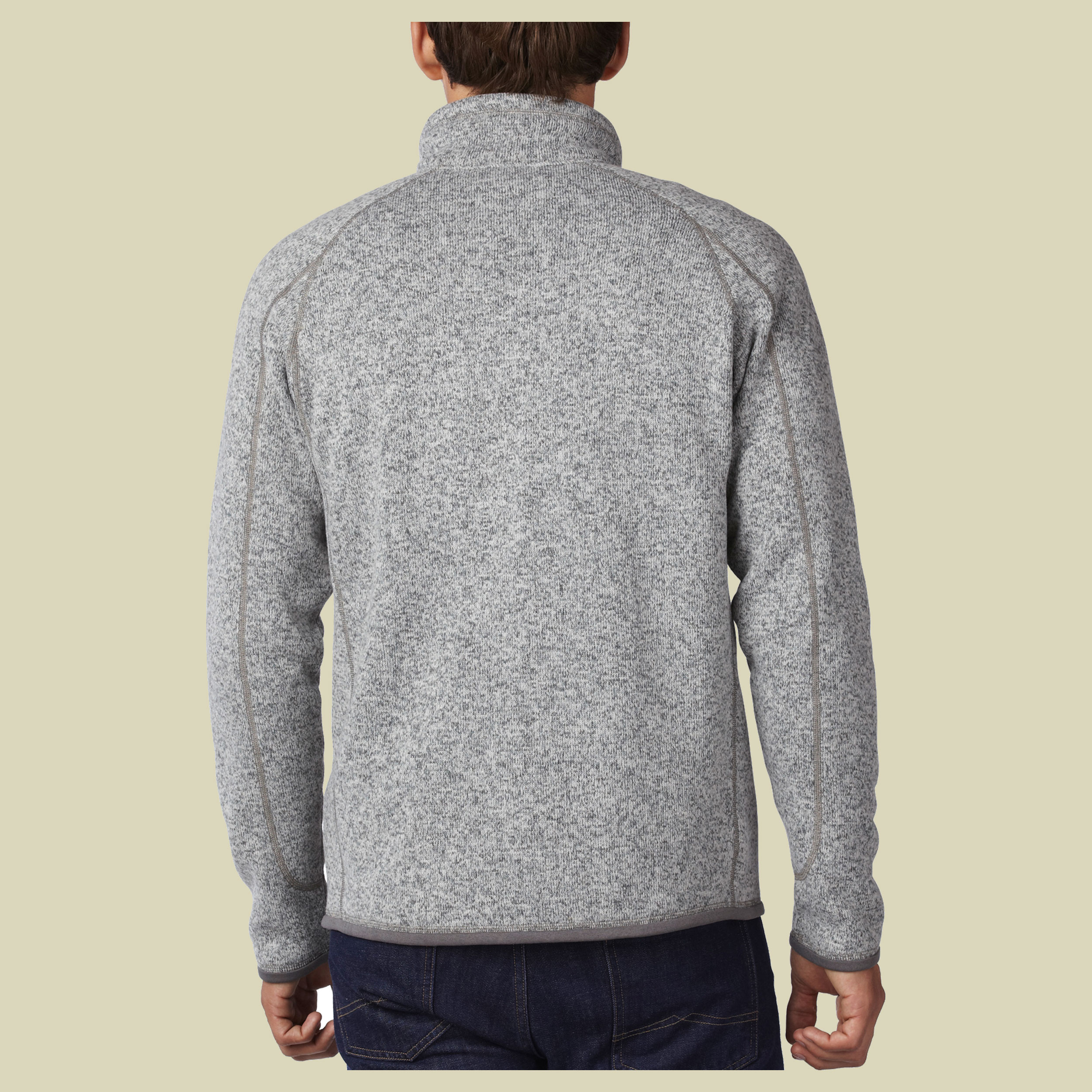 Better Sweater Fleece 1/4 Zip Men Größe S Farbe stonewash