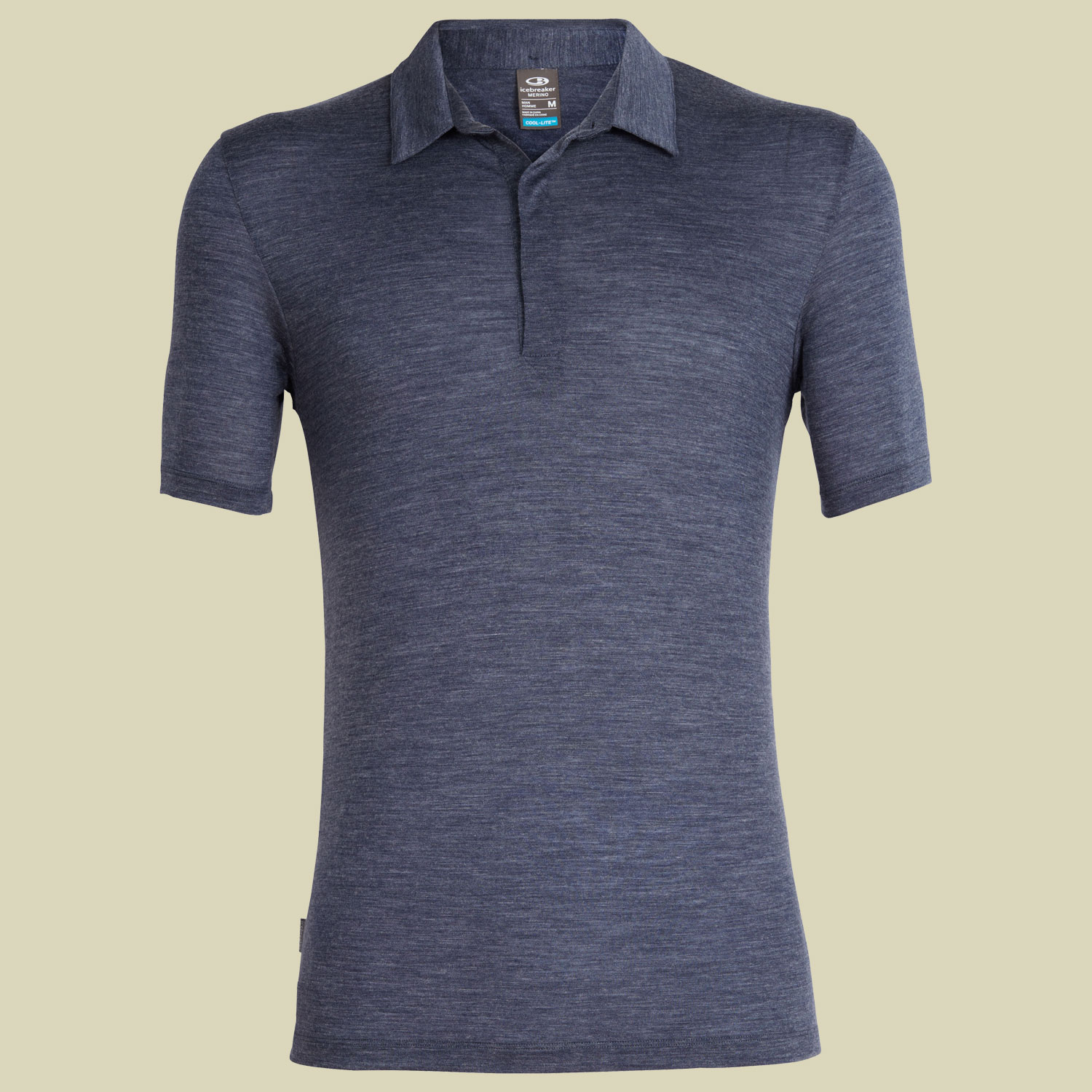 Solace SS Polo Men Größe M  Farbe midnight navy heather