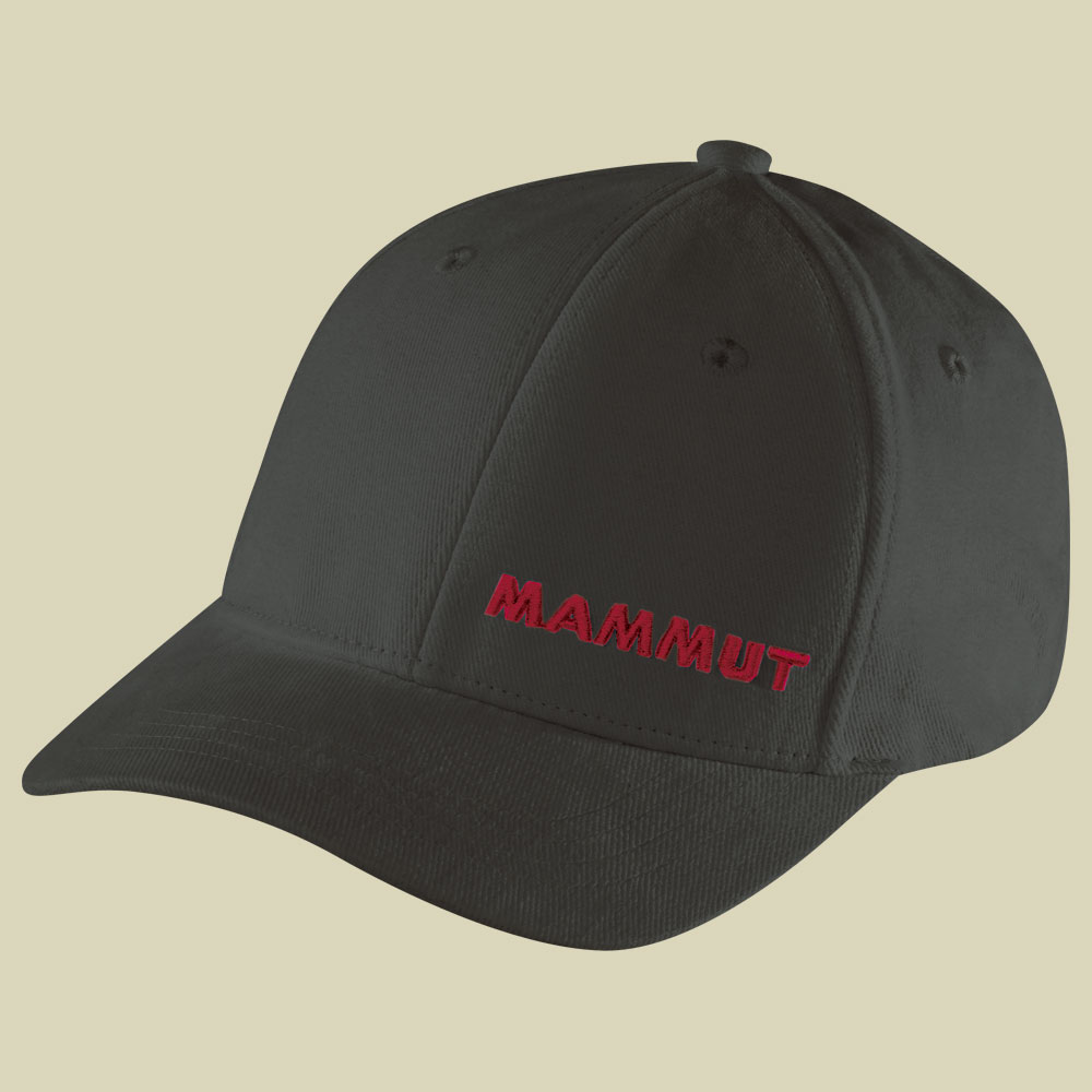 Baseball Logo Cap Größe M Farbe black