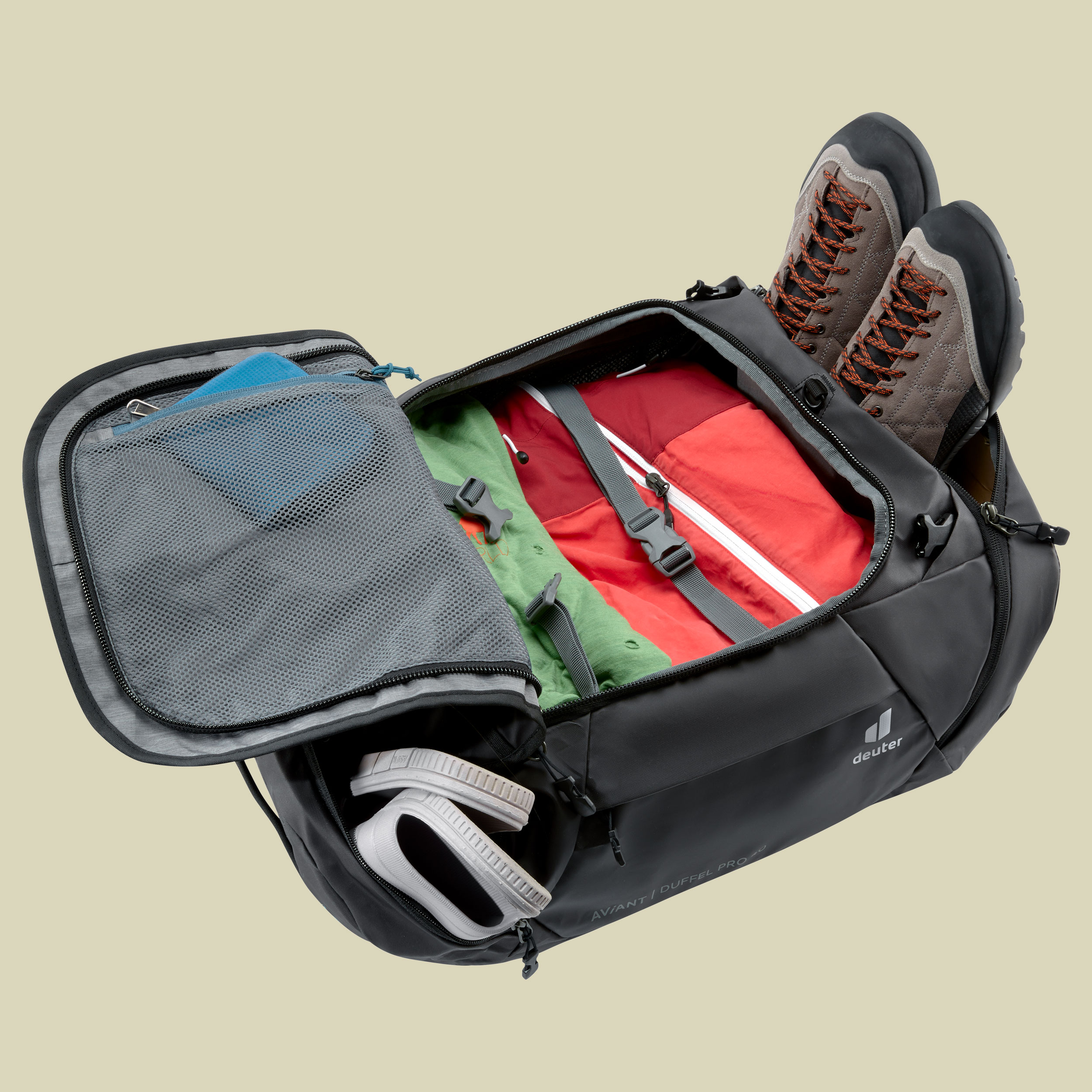 AViANT Duffel Pro 40 Volumen 40 Farbe black