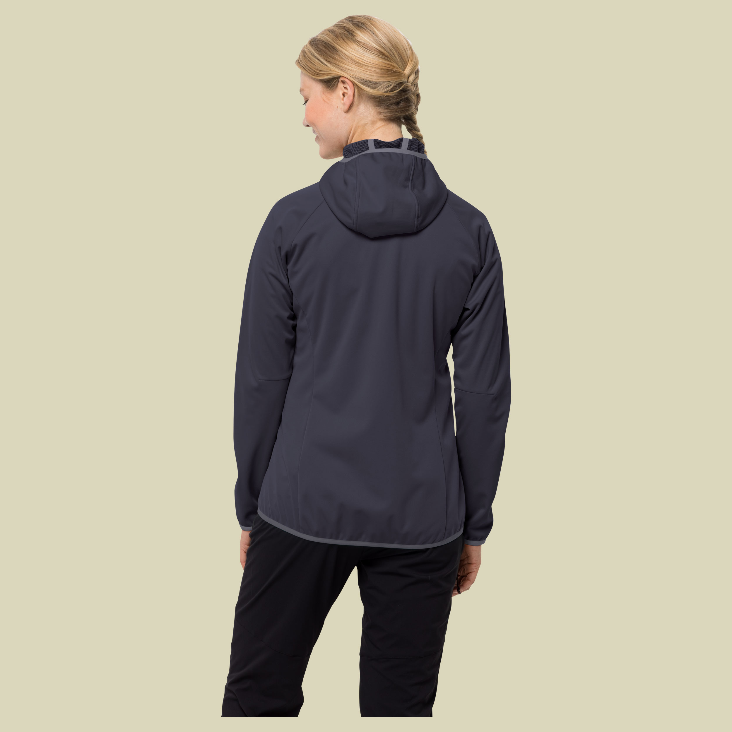 Go Hike Softshell Women Größe XL Farbe graphite