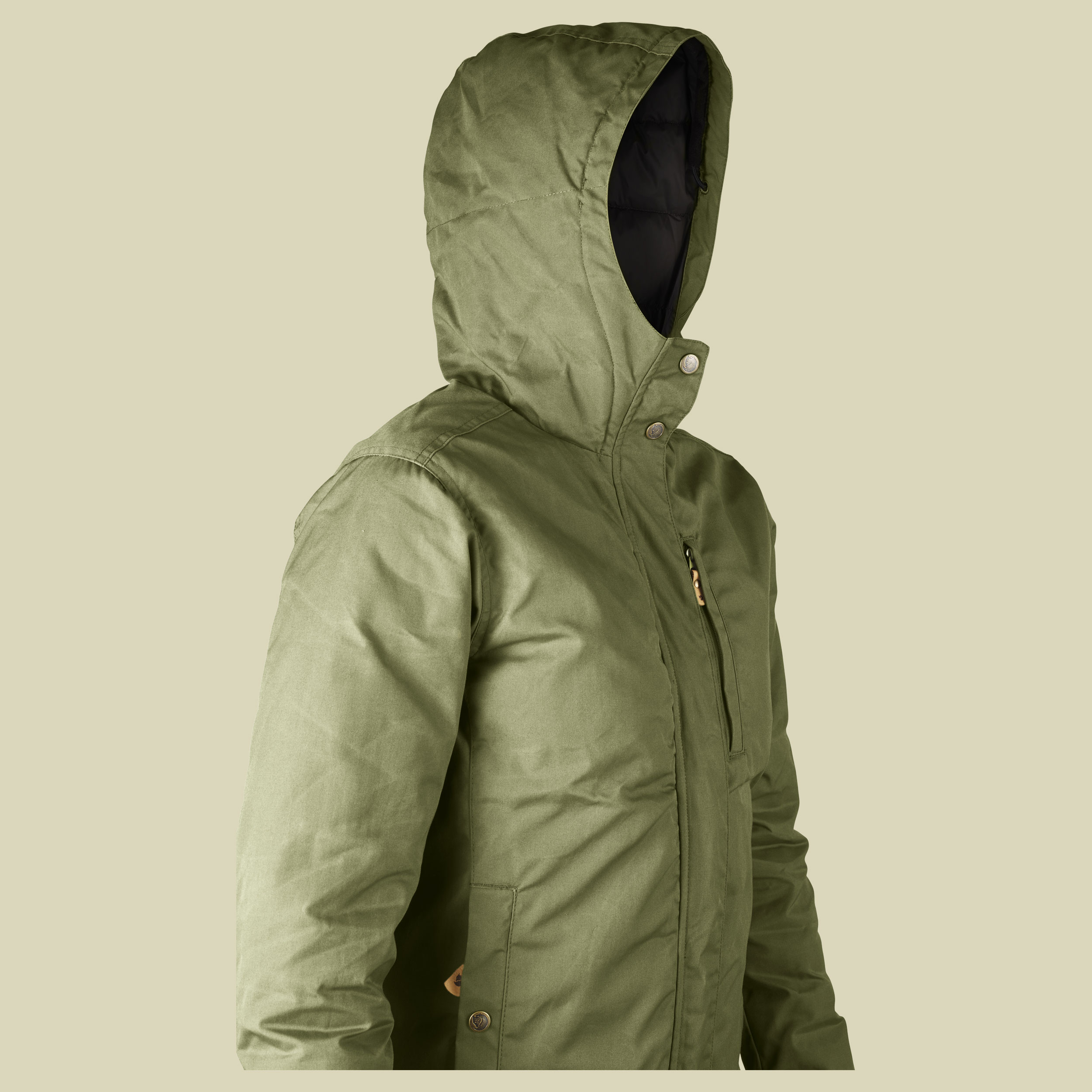 Kiruna Padded Parka Women Größe S Farbe green