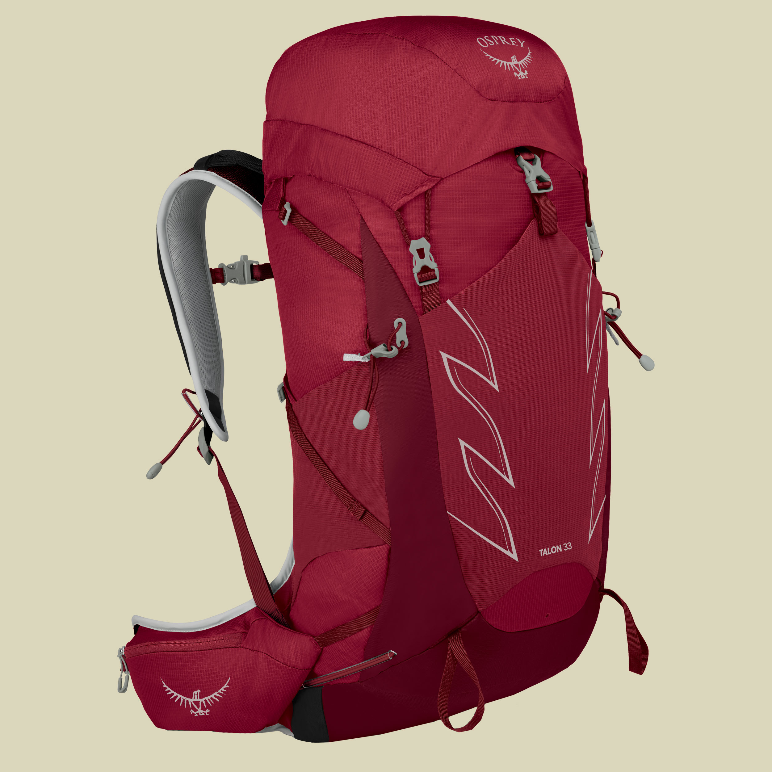Talon 33 Men Volumen 33 L, Rückenlänge L/XL Farbe cosmic red