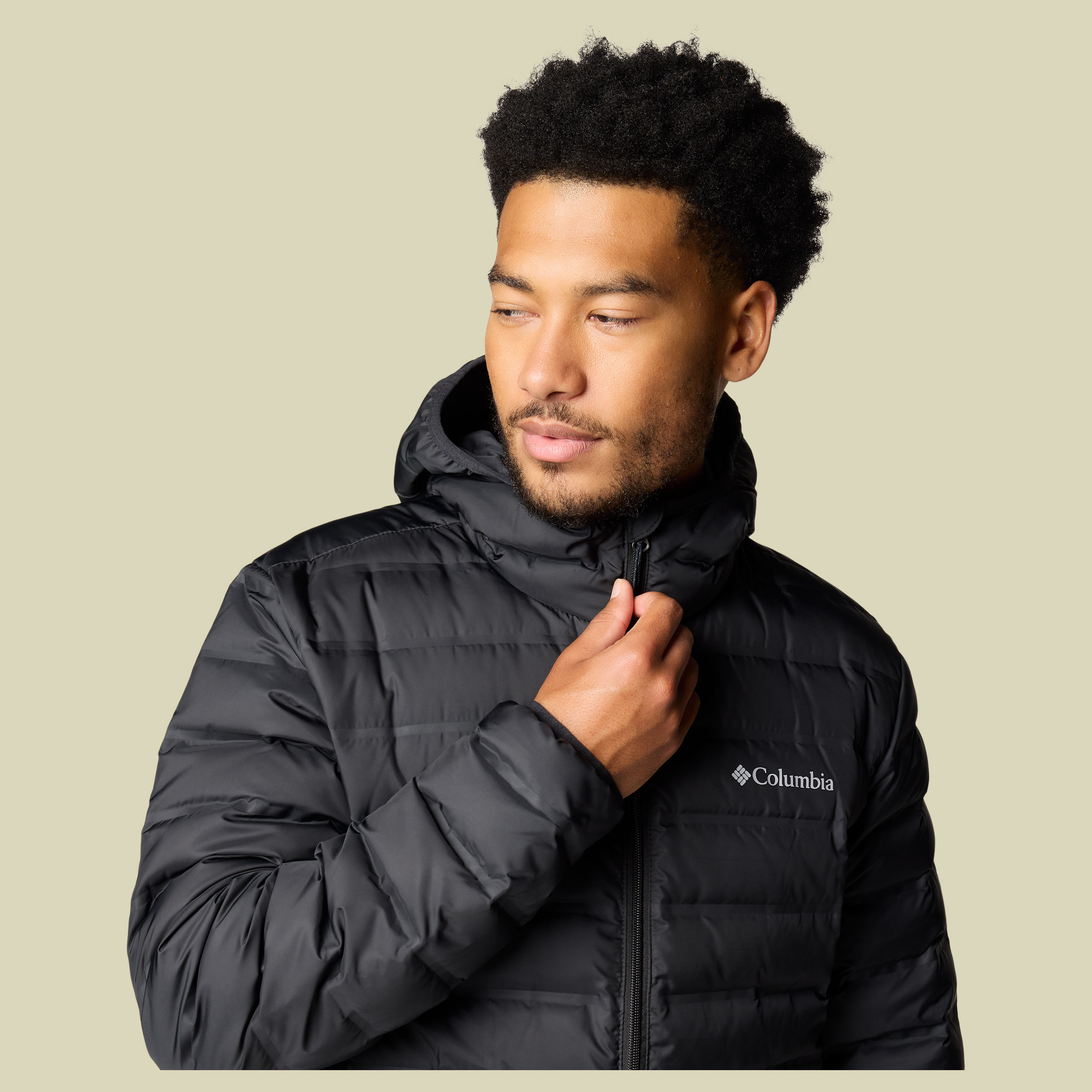 Lake 22 II Down Hooded Jacket Men XXL schwarz - black