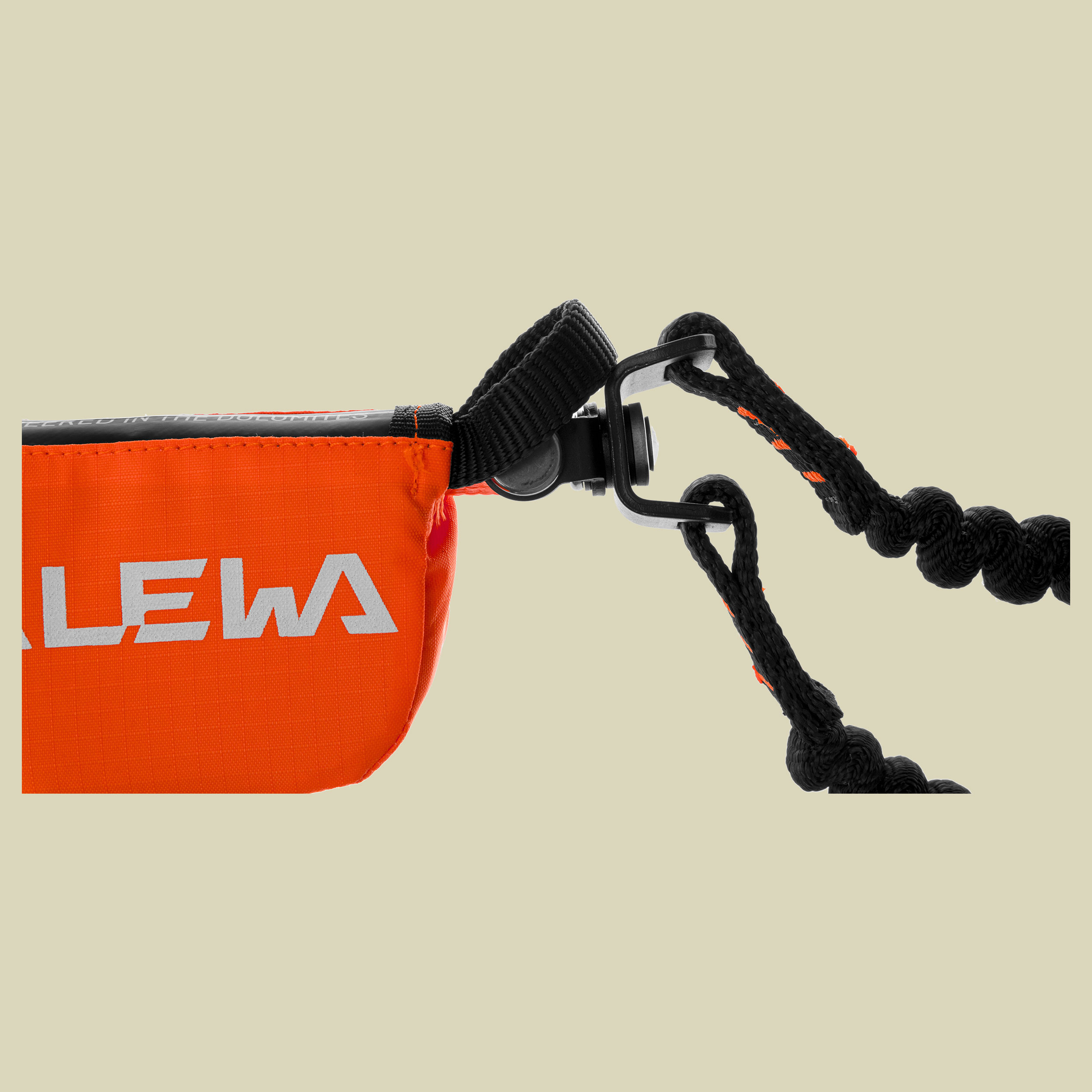 Set Via Ferrata Ergo Tex Farbe black/orange