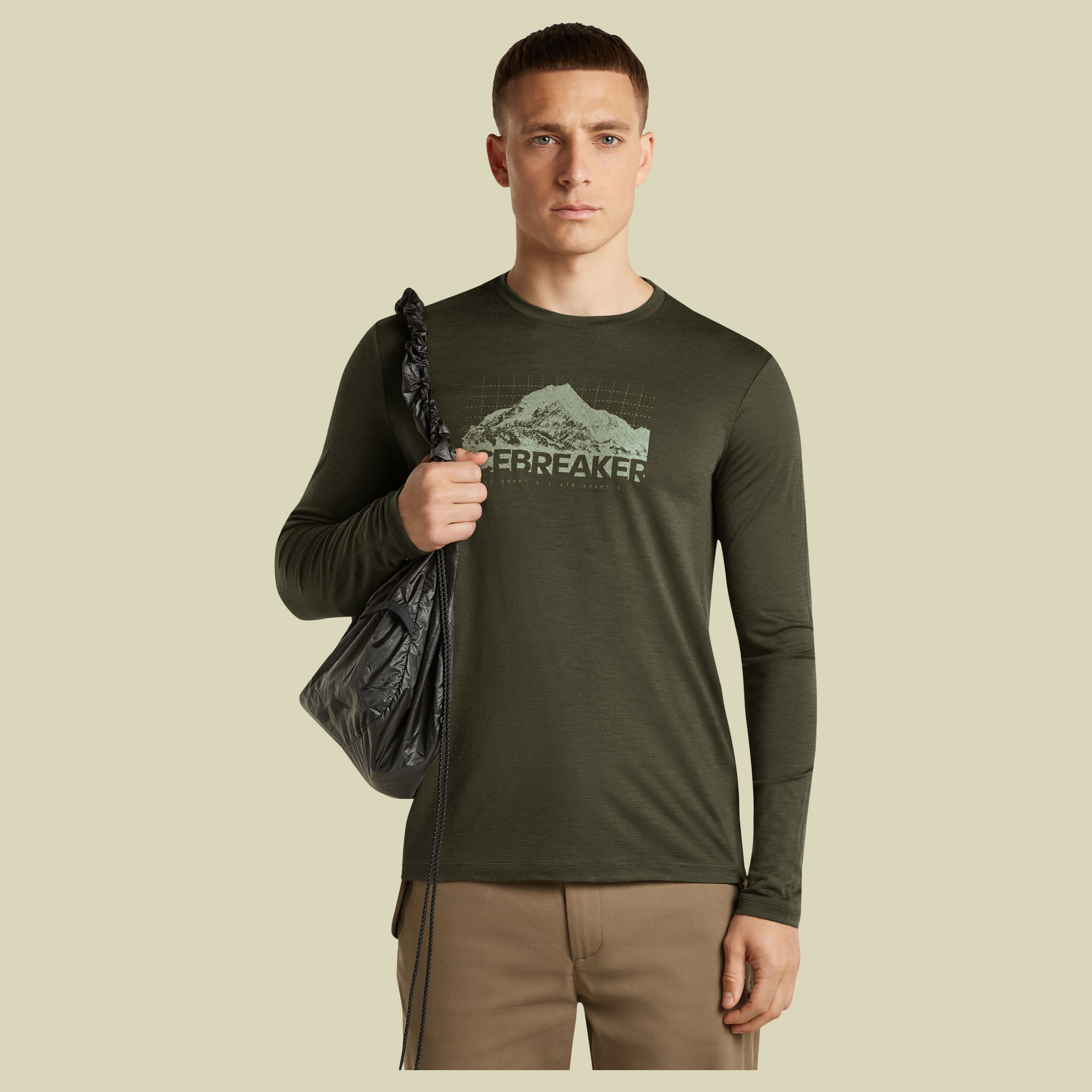 Merino 150 Tech Lite LS Tee Aoraki Explorer Men XL grün - dark loden