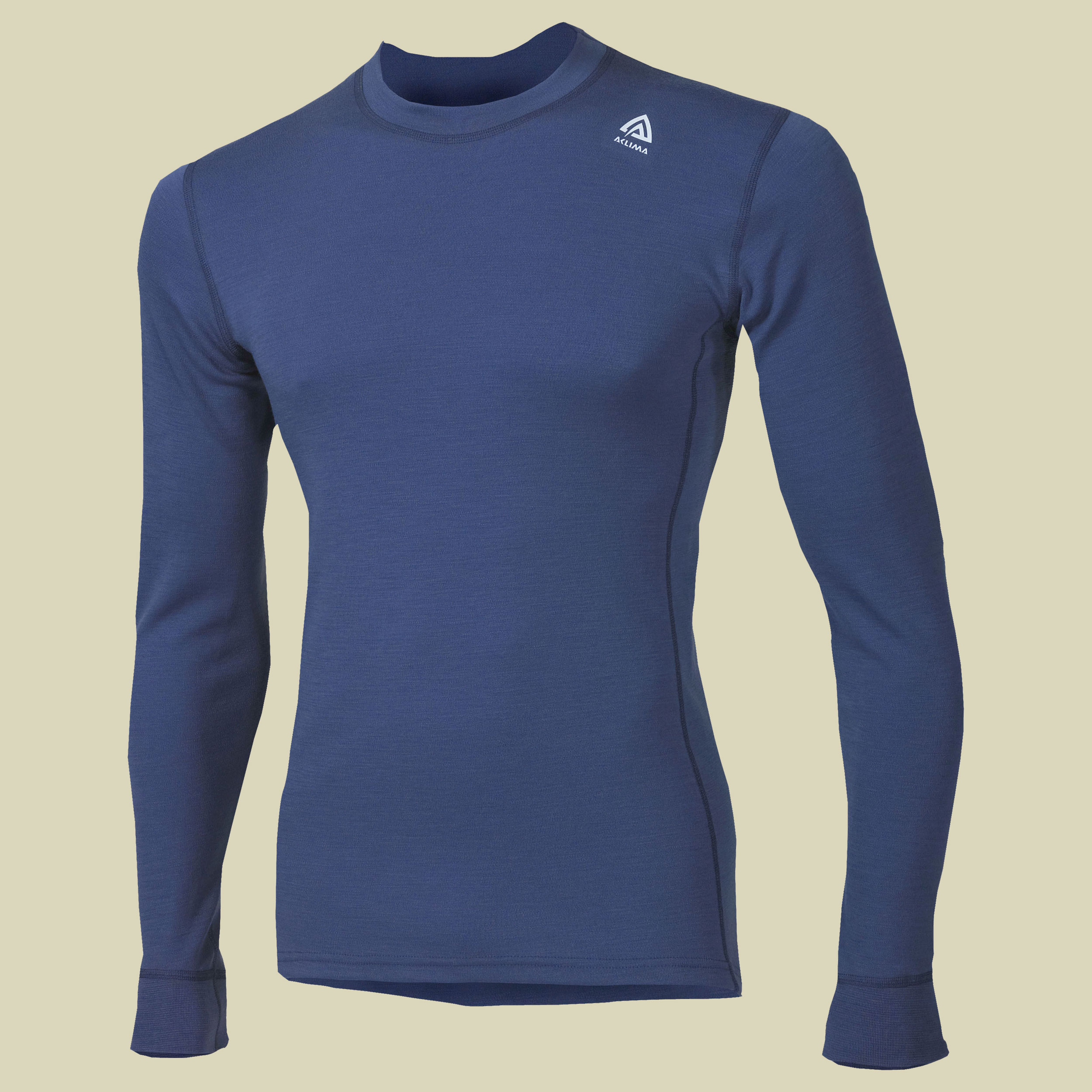 Warmwool Shirt Crew Neck Men Größe S Farbe coastal fjord