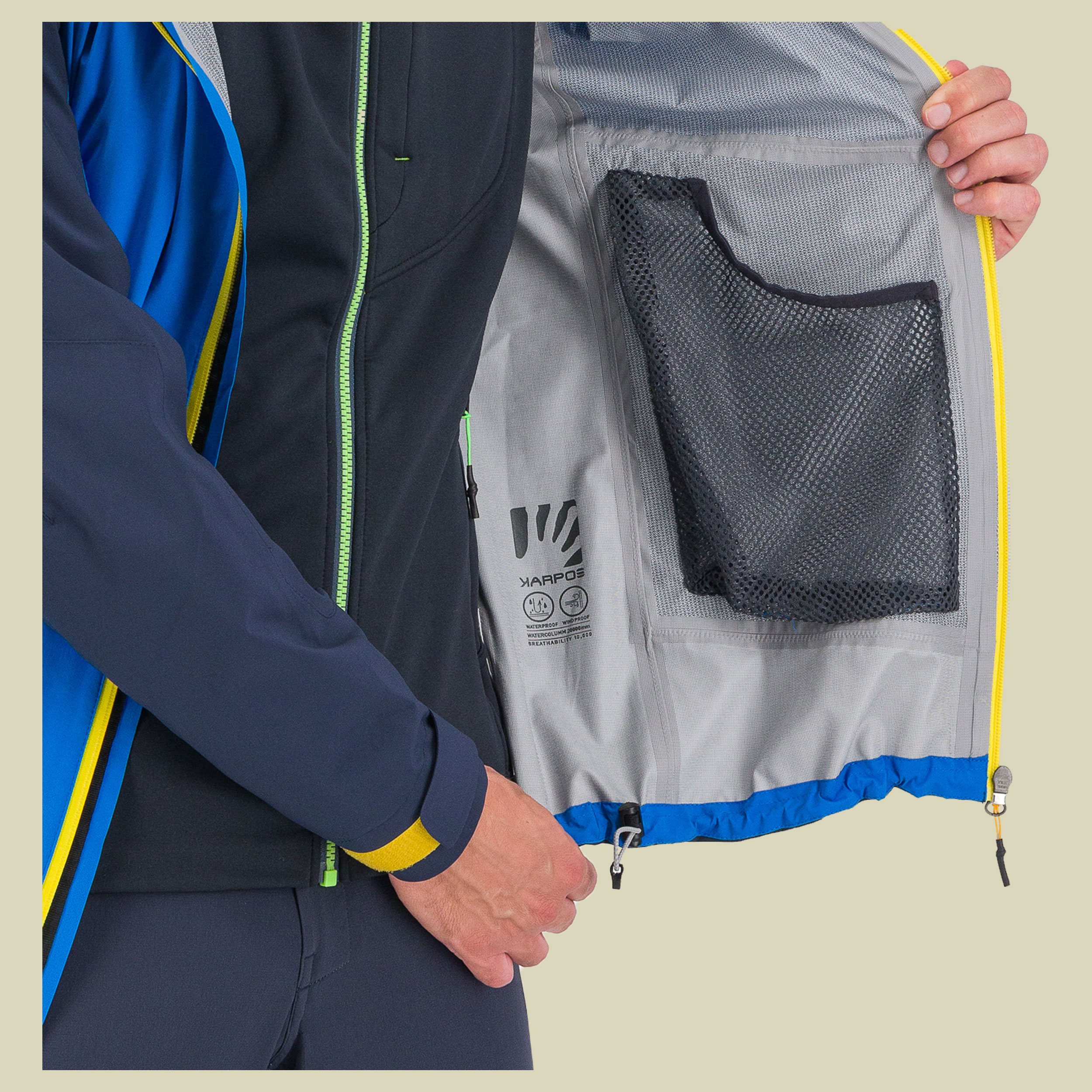 Temporale Jacket Men Größe L  Farbe indigo bunting/outer space