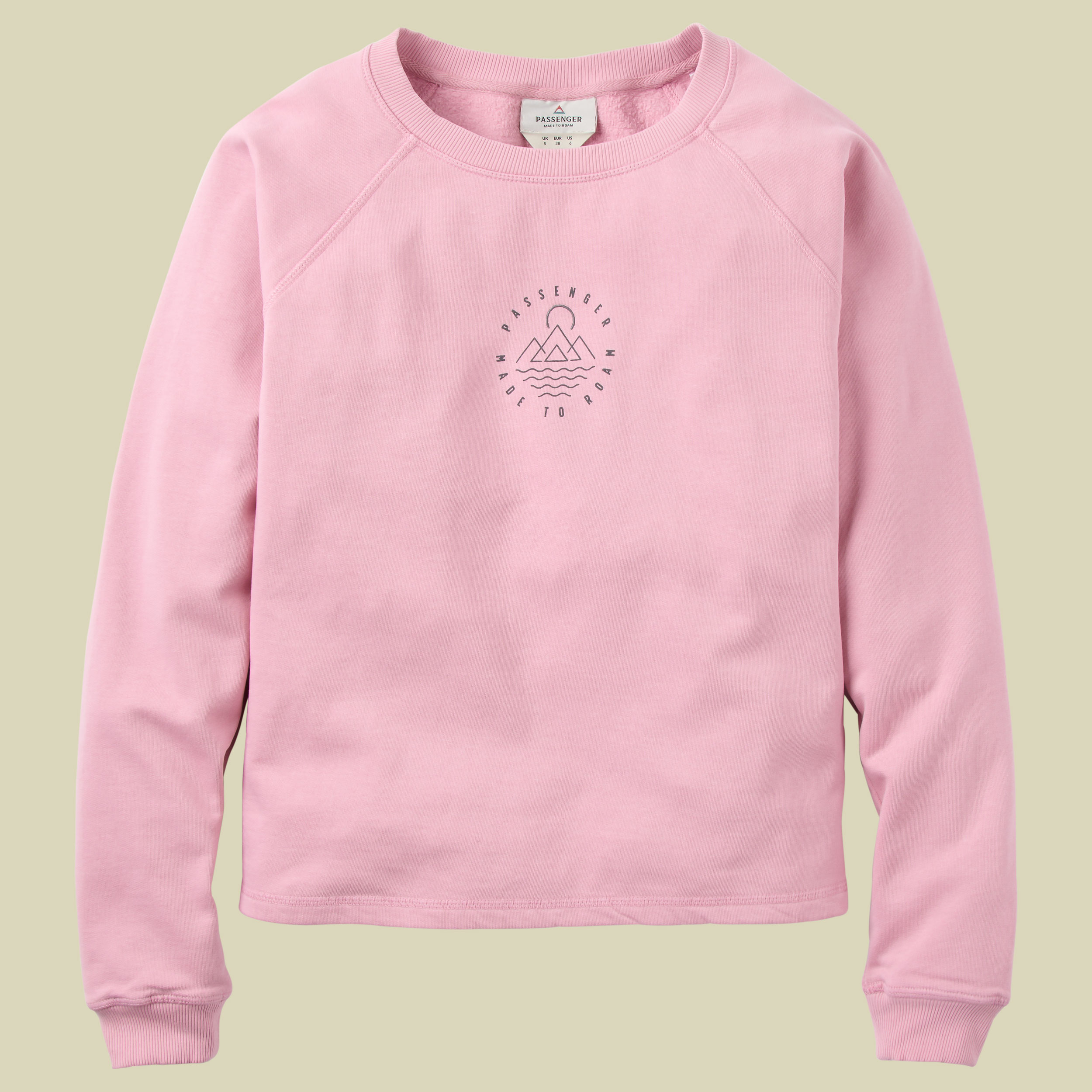 Remote Recycled Cotton Sweatshirt Women S pink - pink haze