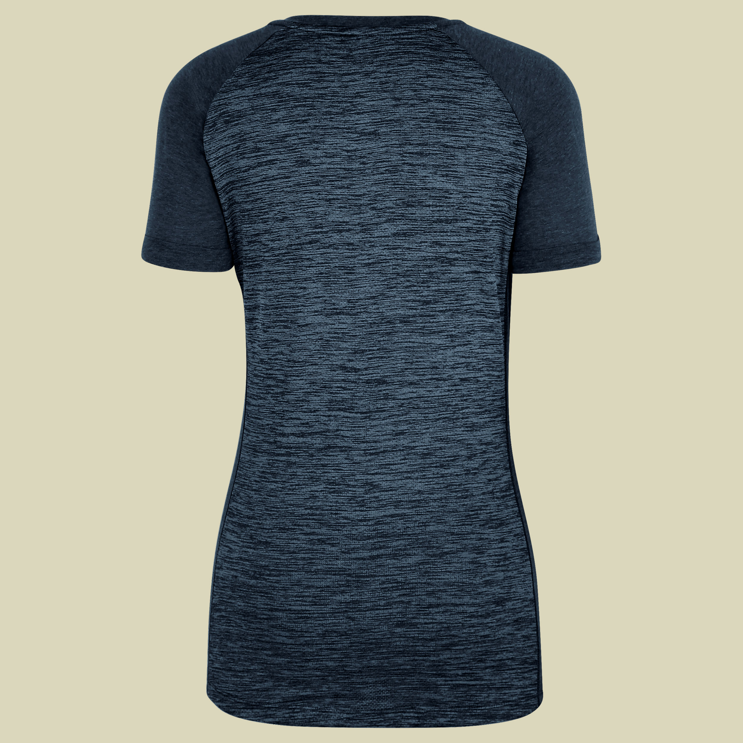 PUEZ Melange Dry  w V-Neck S/S Tee Women Größe 40 Farbe navy blazer melange
