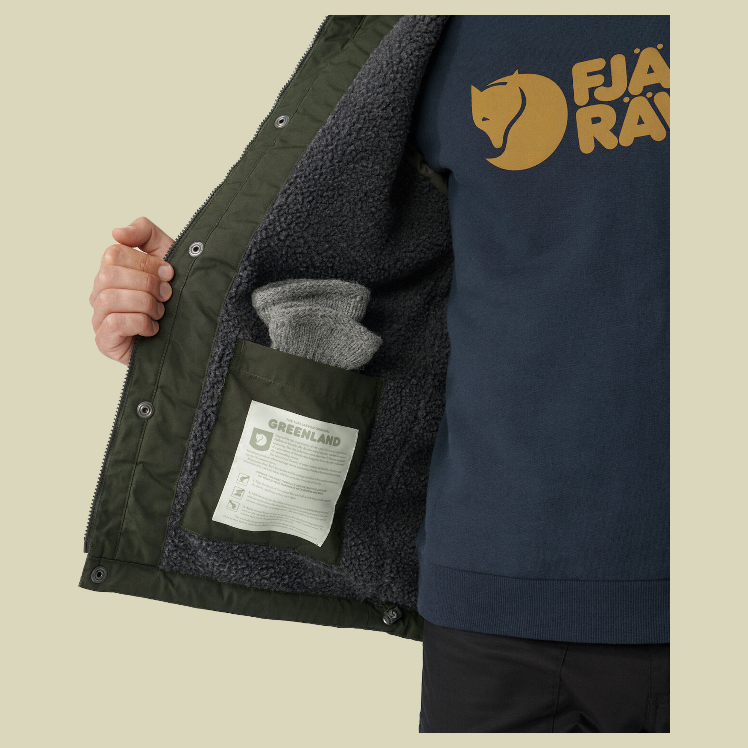 Greenland Winter Jacket Men  Größe XL Farbe deep forest