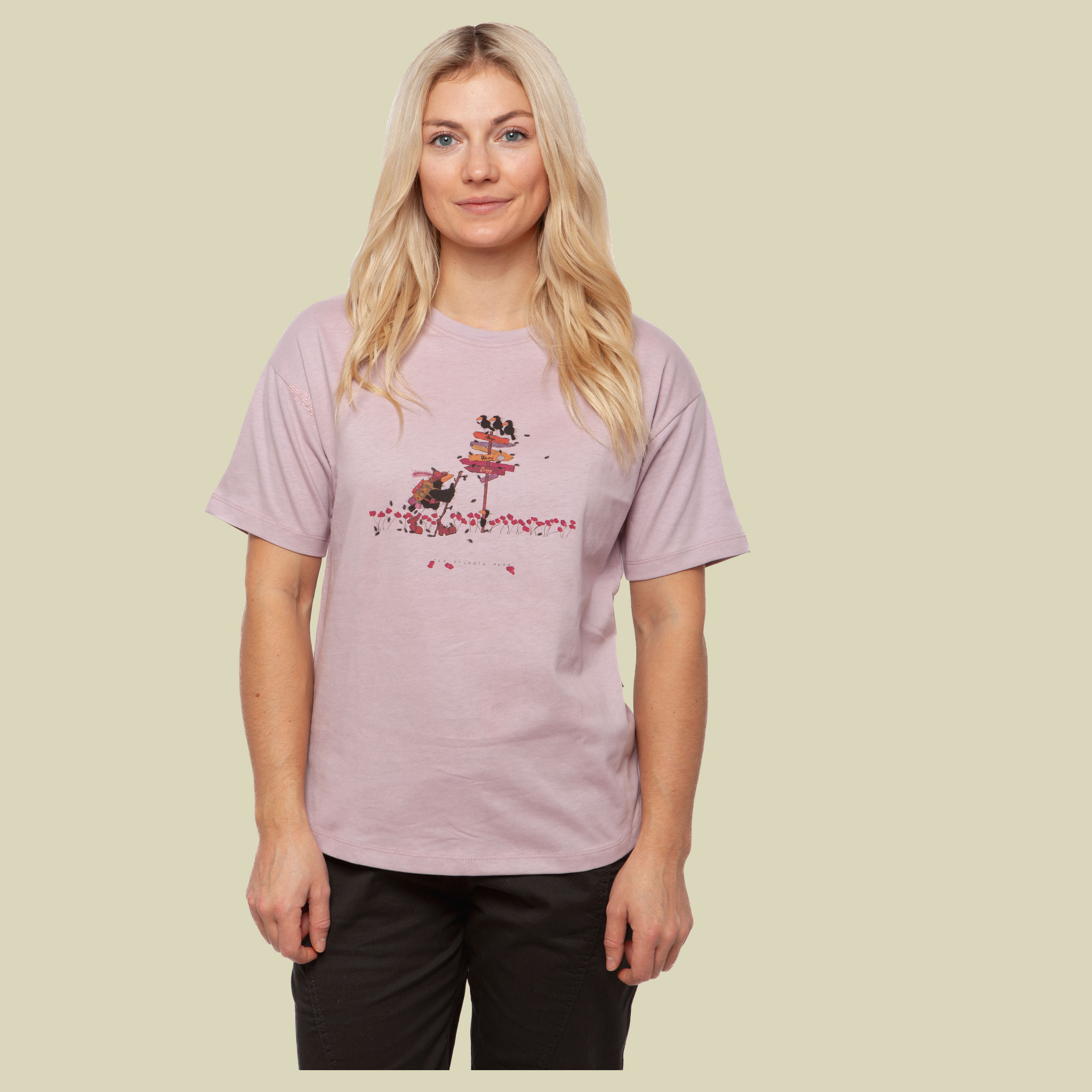Leoben Pilgrim T-Shirt Women Größe 38 Farbe violet