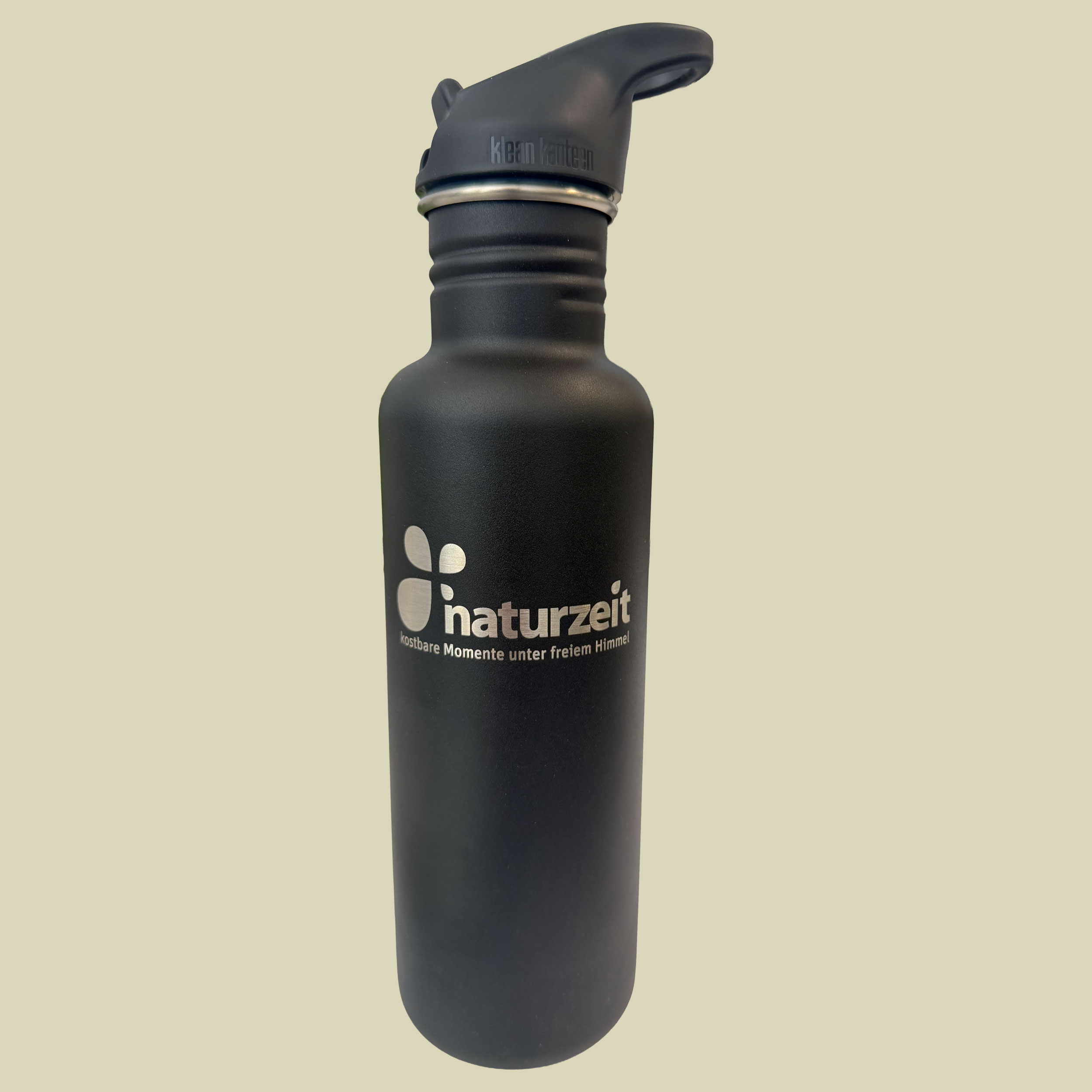Kanteen Classic (Flip Sport Cap) 800 ml 800 ml schwarz naturzeit Flasche