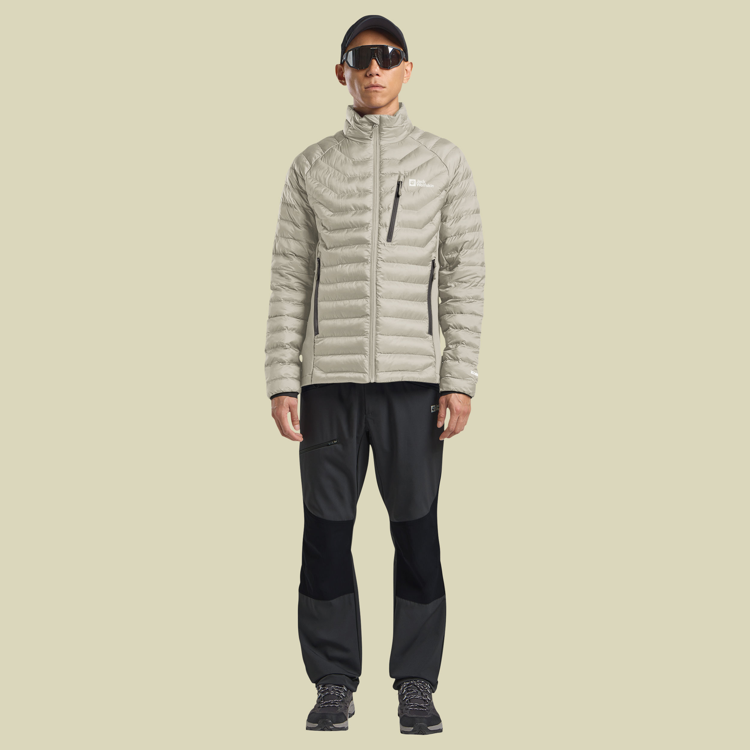 Routeburn Pro Ins Jacket Men beige XXL - linen