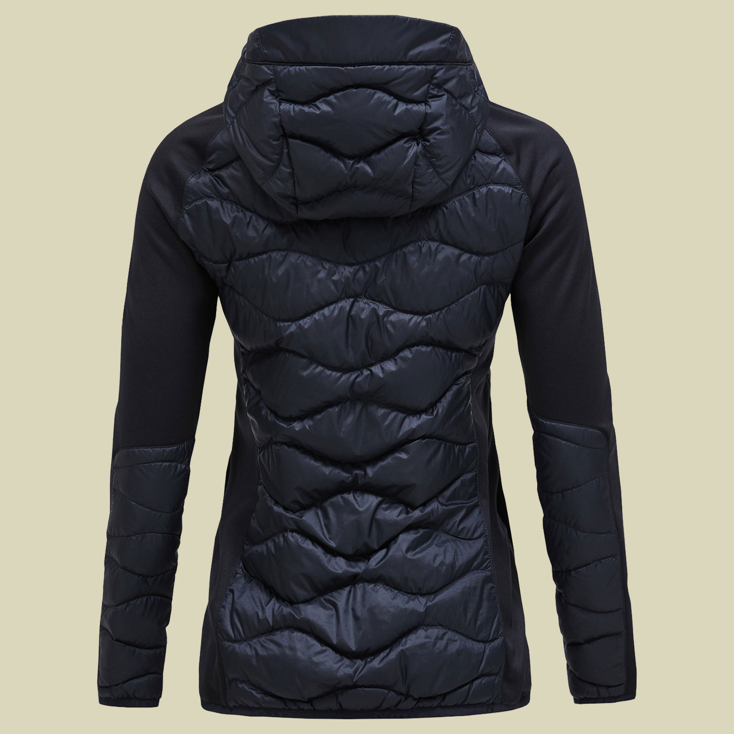 Helium Down Hybrid Hood Women XL schwarz