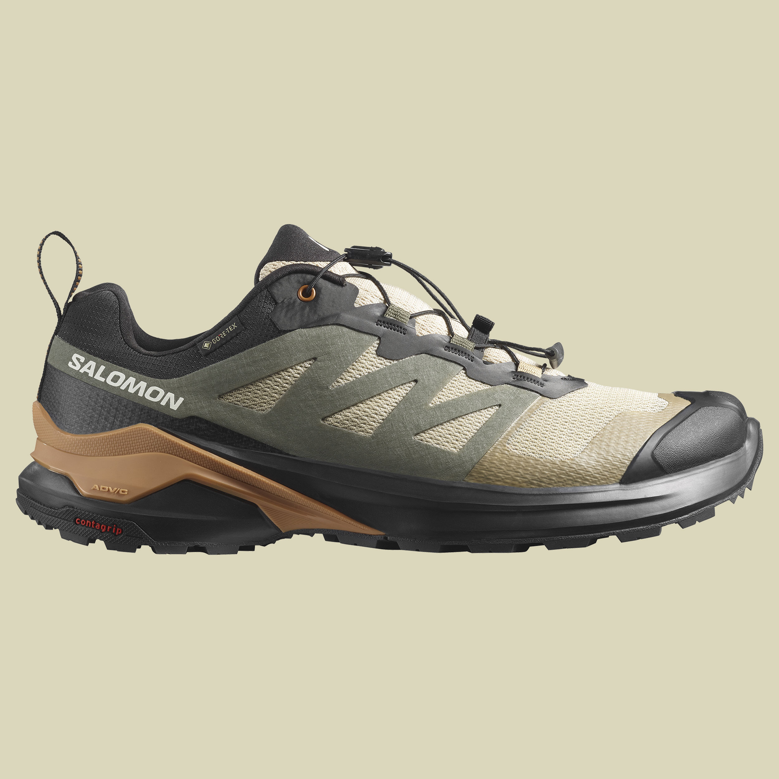 X-Adventure GTX Men Größe UK 12 Farbe safari/black/sugar almond