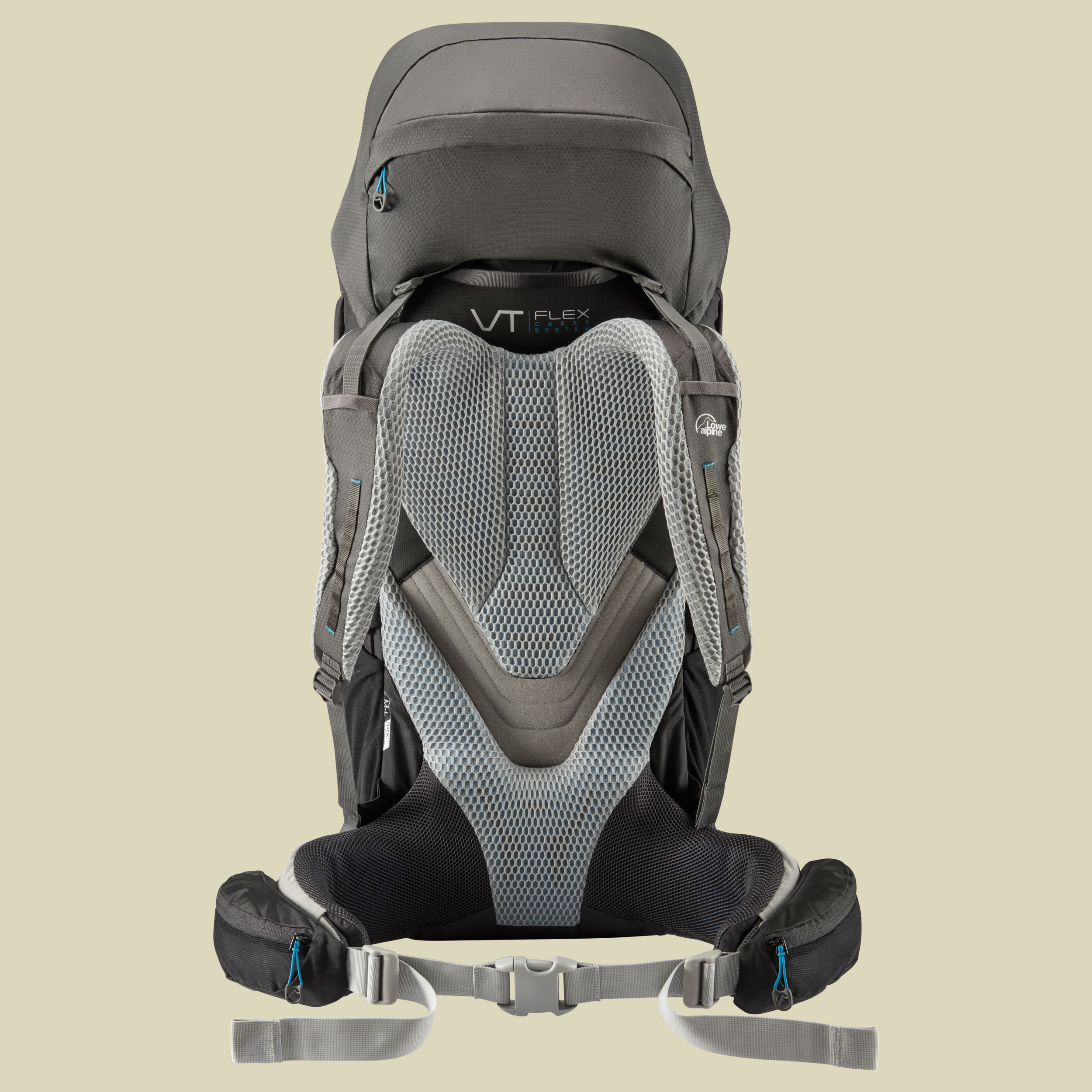 Cerro Torre 65:85 Volumen:65+20L/ Rückenlänge:48-58cm Farbe:black/greyhound