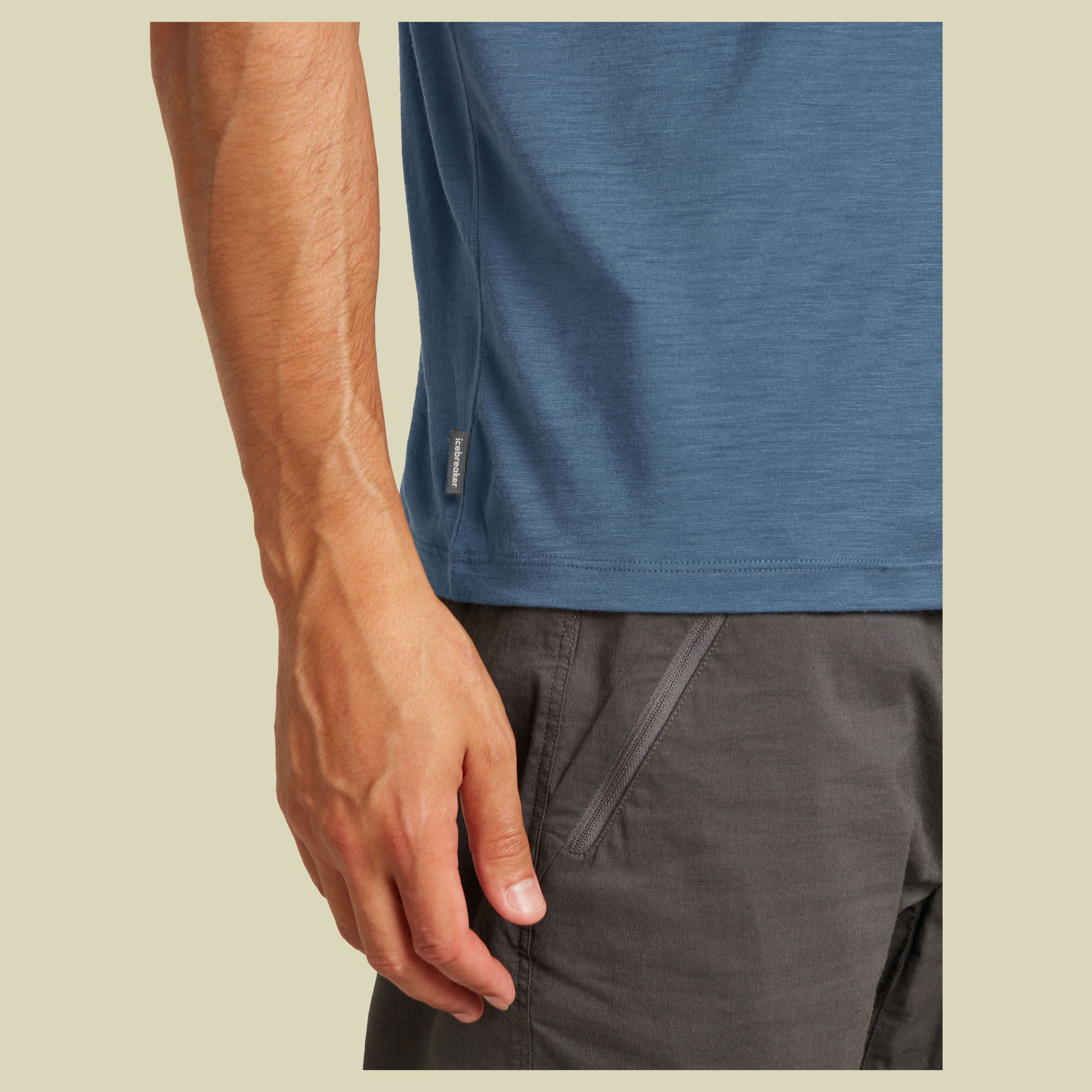 Merino 150 Tech Lite III SS Tee Men XXL blau - dawn