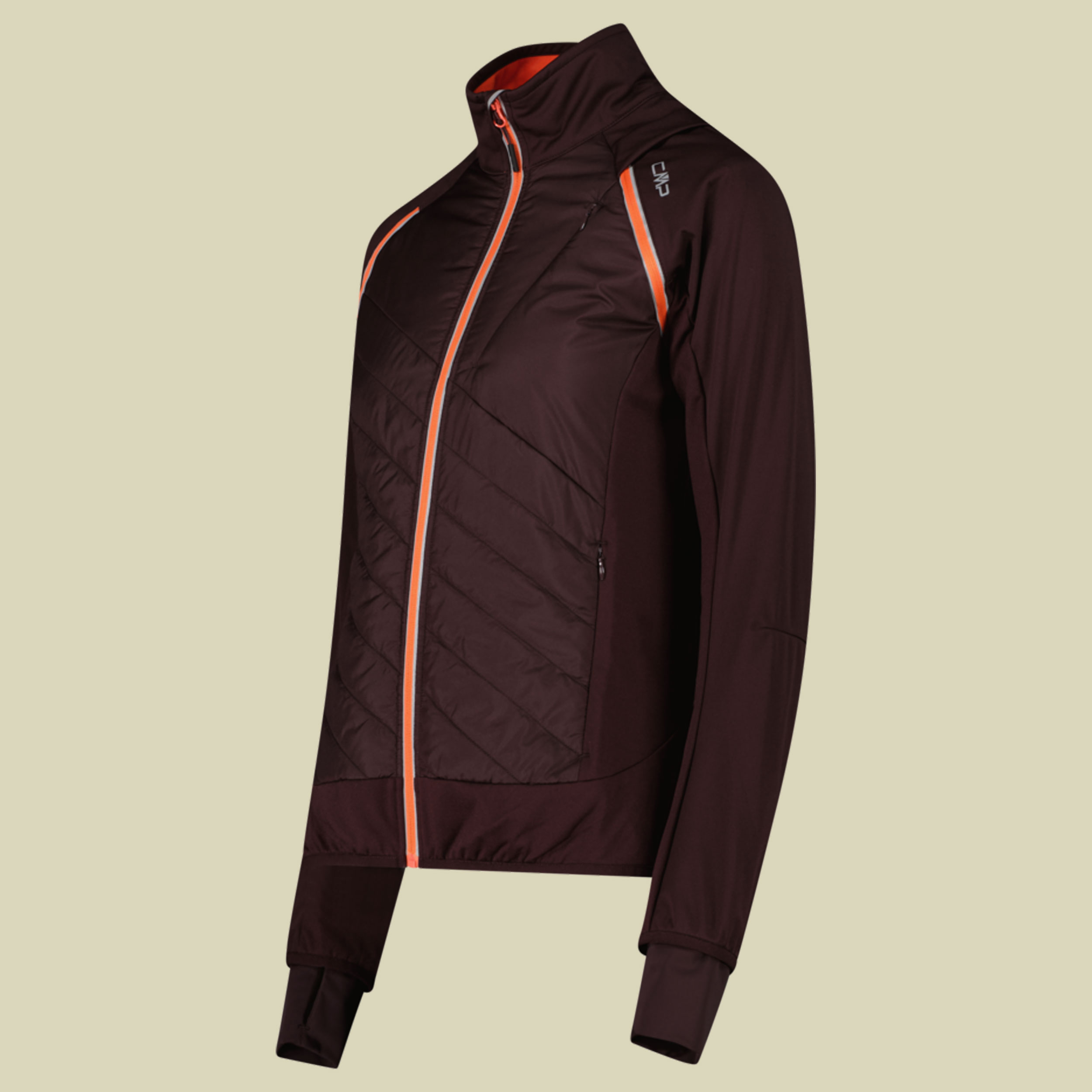 Woman Softshell Jacket with det. Sleeves 30A2276 C595 black berry 46