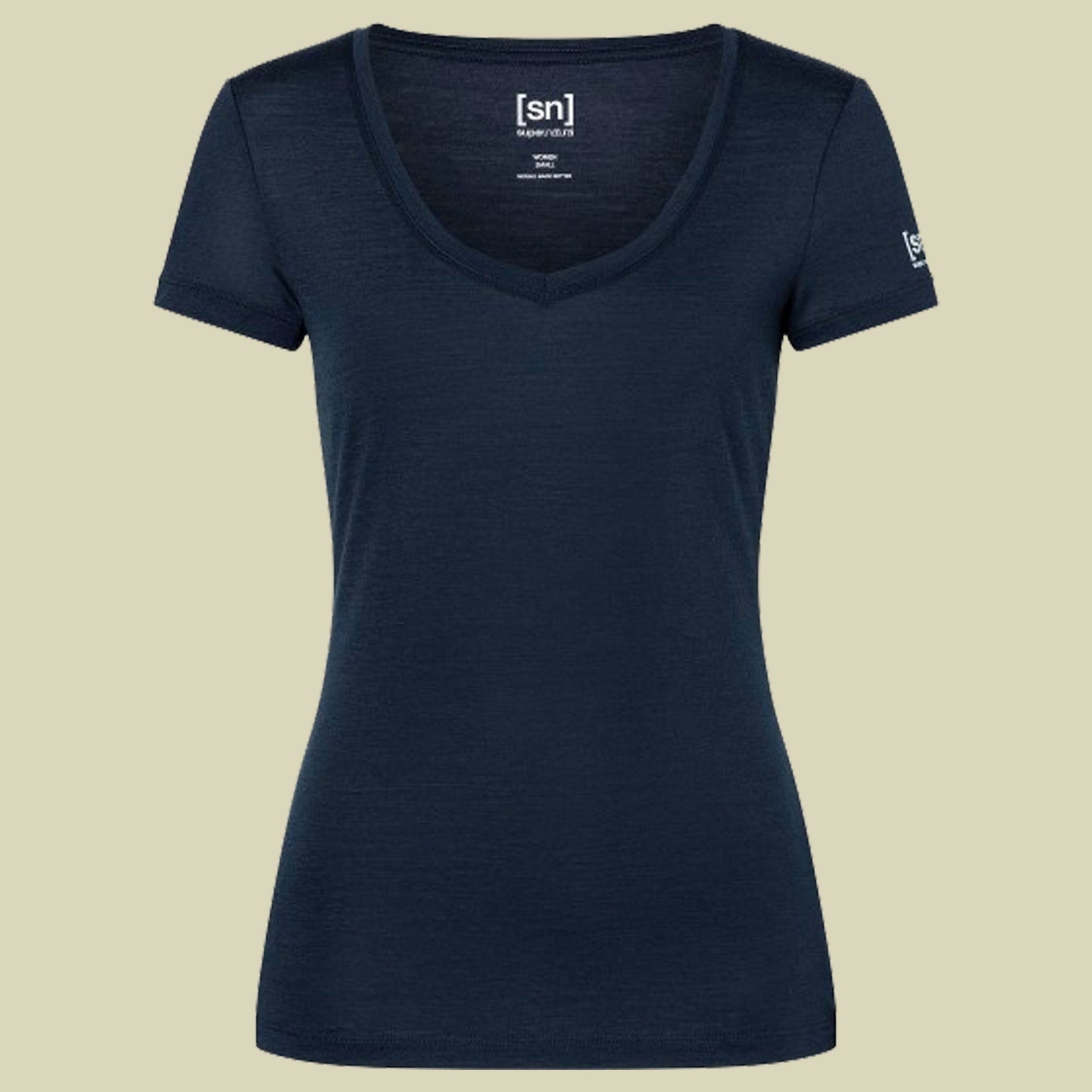 Base V-Neck Tee 140 Women Größe S Farbe navy blazer