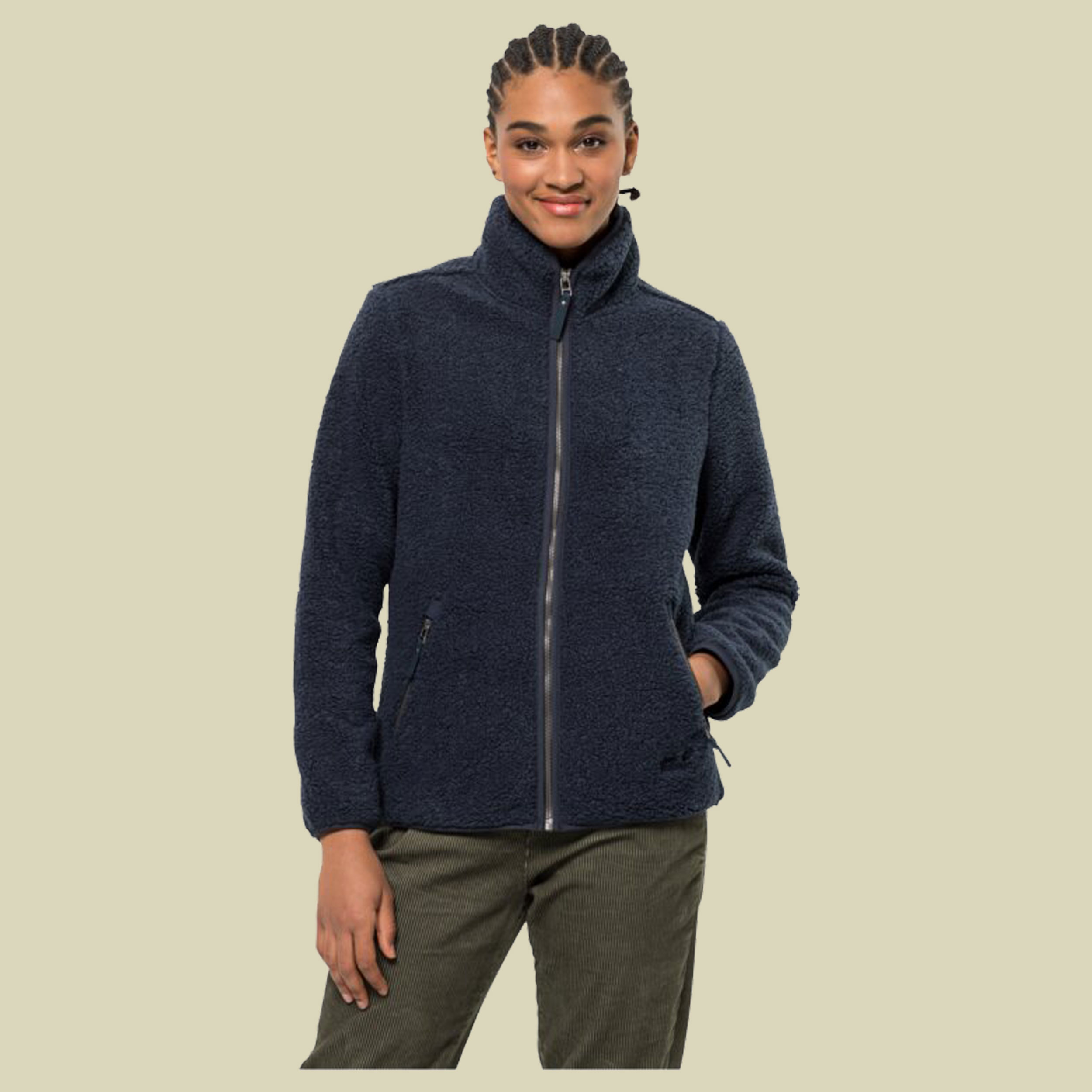 High Curl Jacket Women Größe M  Farbe night blue