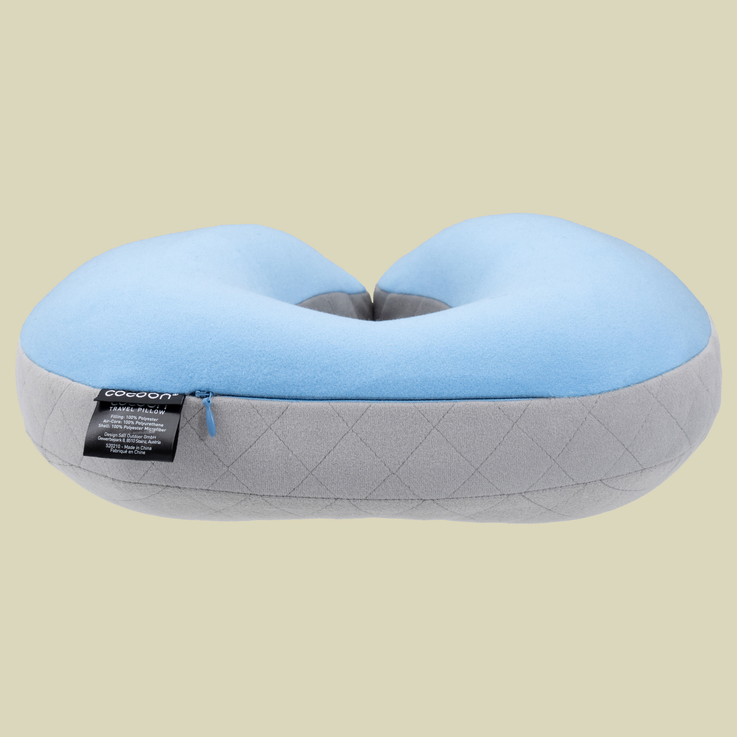 ergonomische Air-Core Nackenstütze light blue/grey