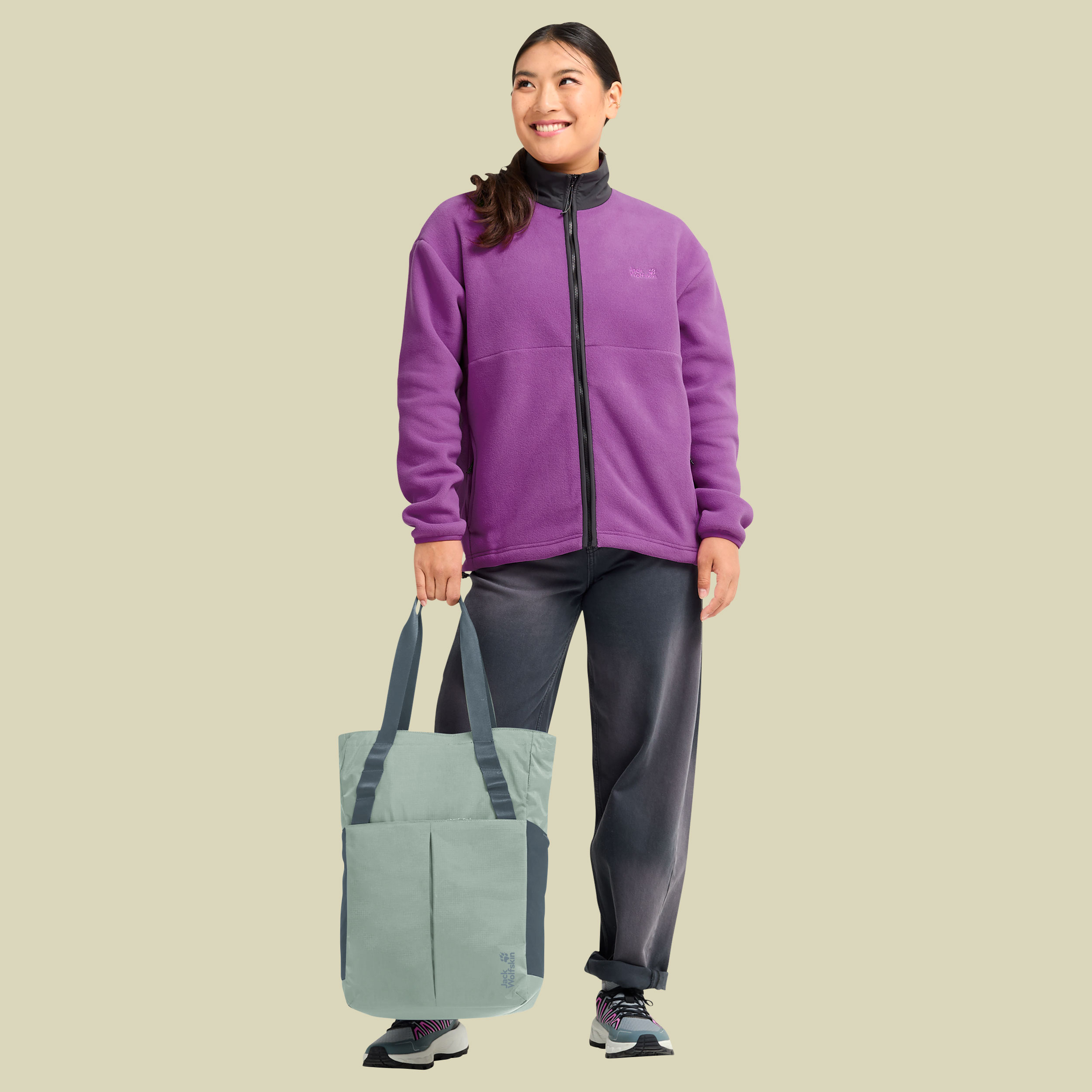 Zoya 2in1Tote 15 L grün - green zinnia