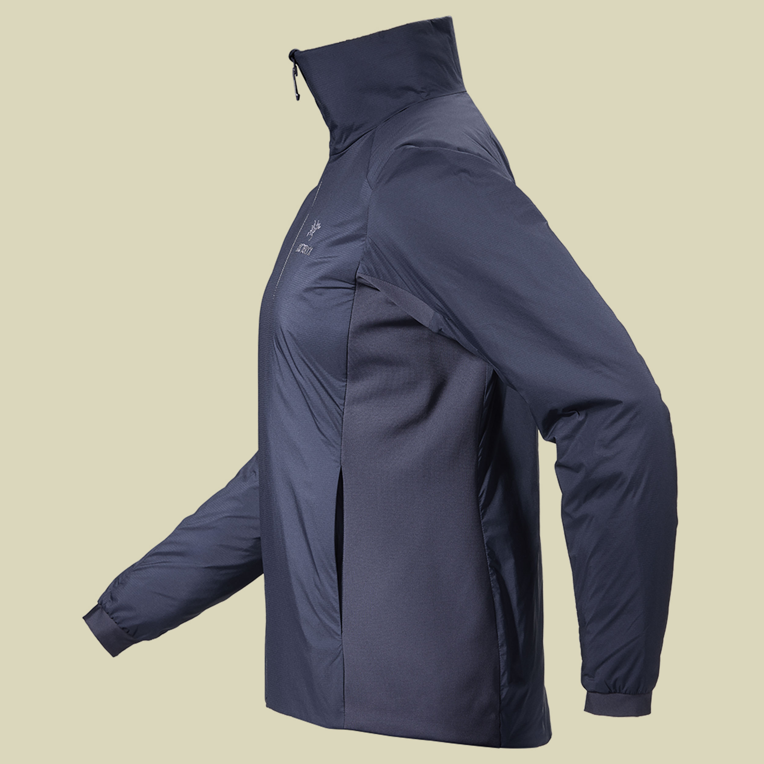 Atom Jacket Women blau M - black sapphire