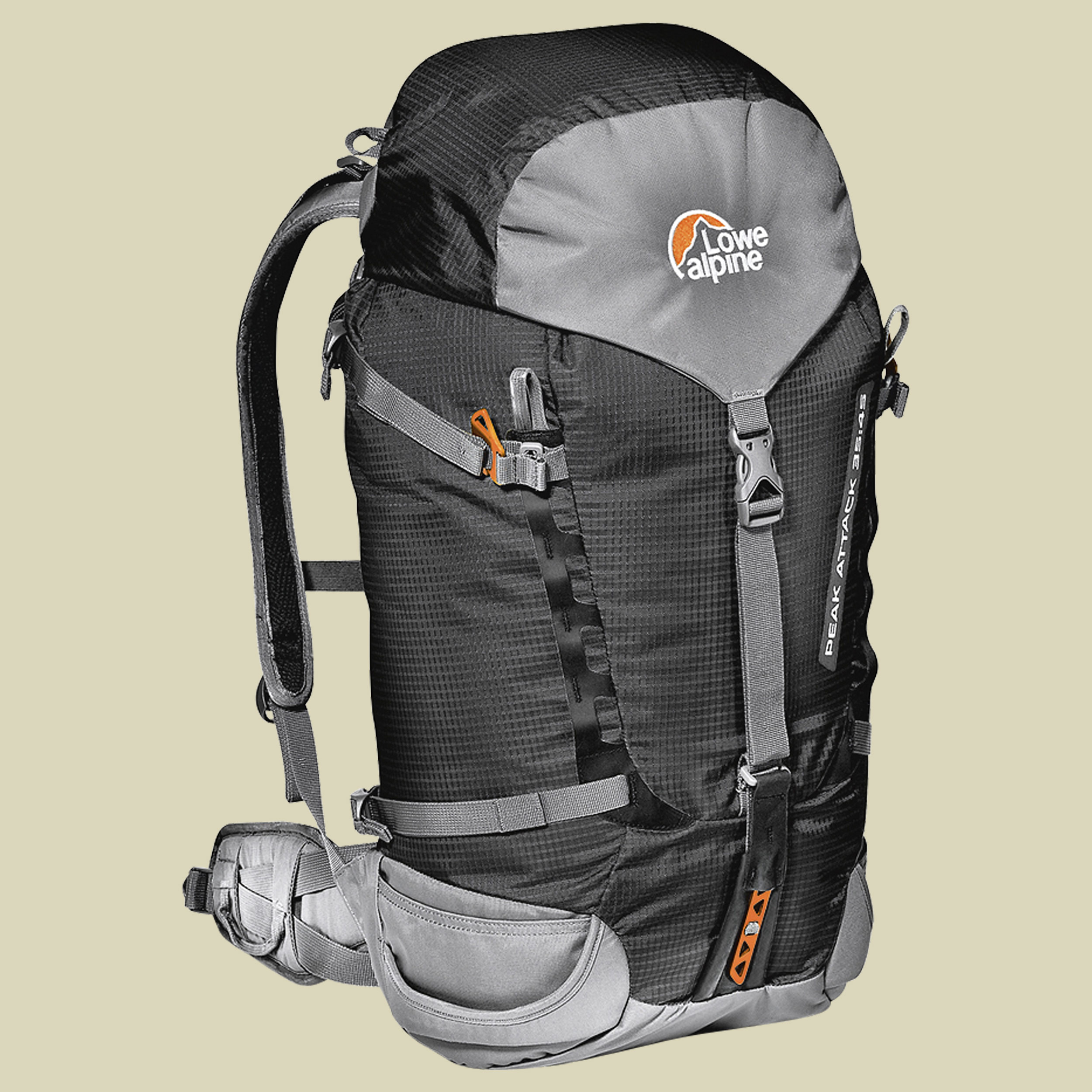 Peak Attack 35:45 Volumen 35 L + 10 L Farbe black