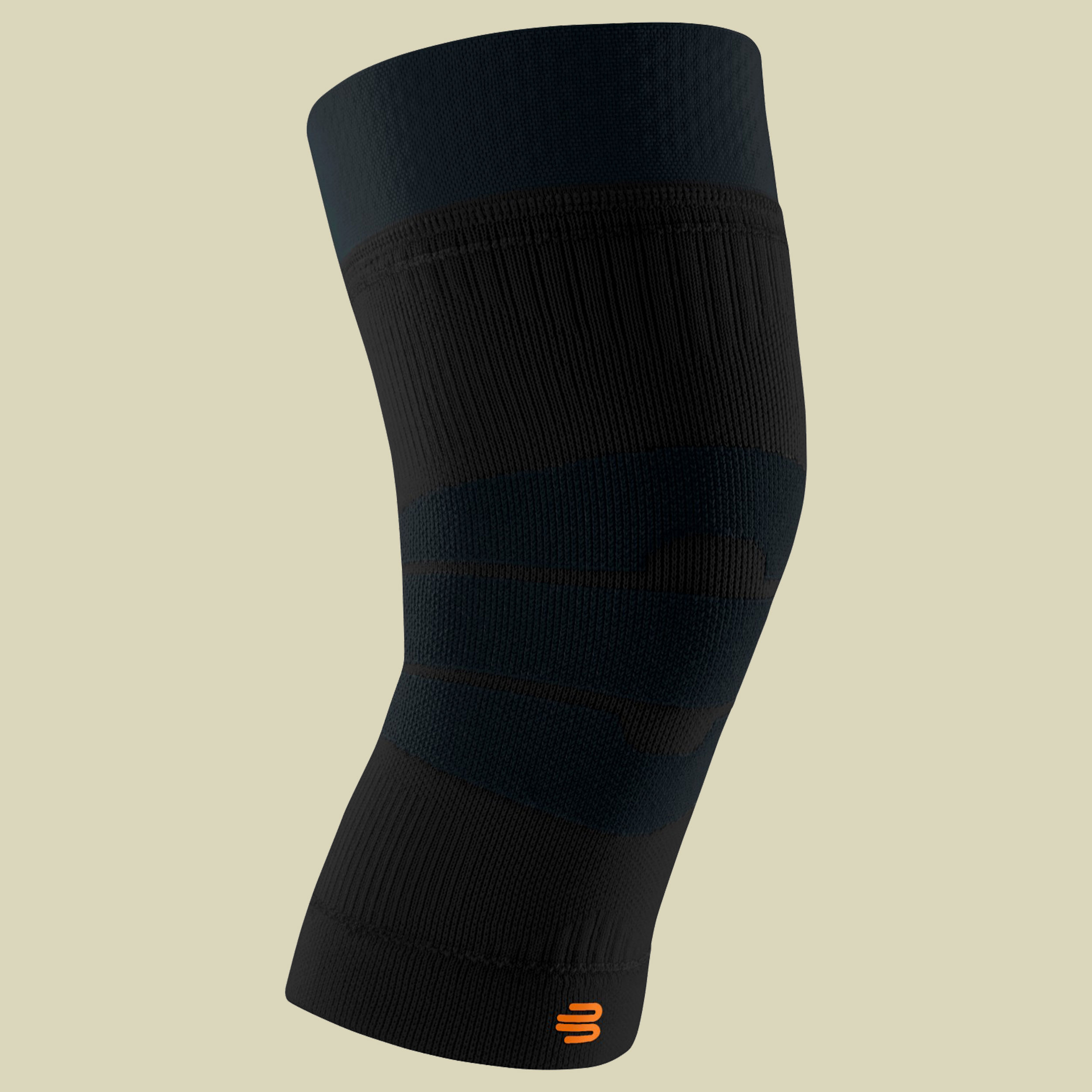 Outdoor Compression Knee Support S schwarz - black