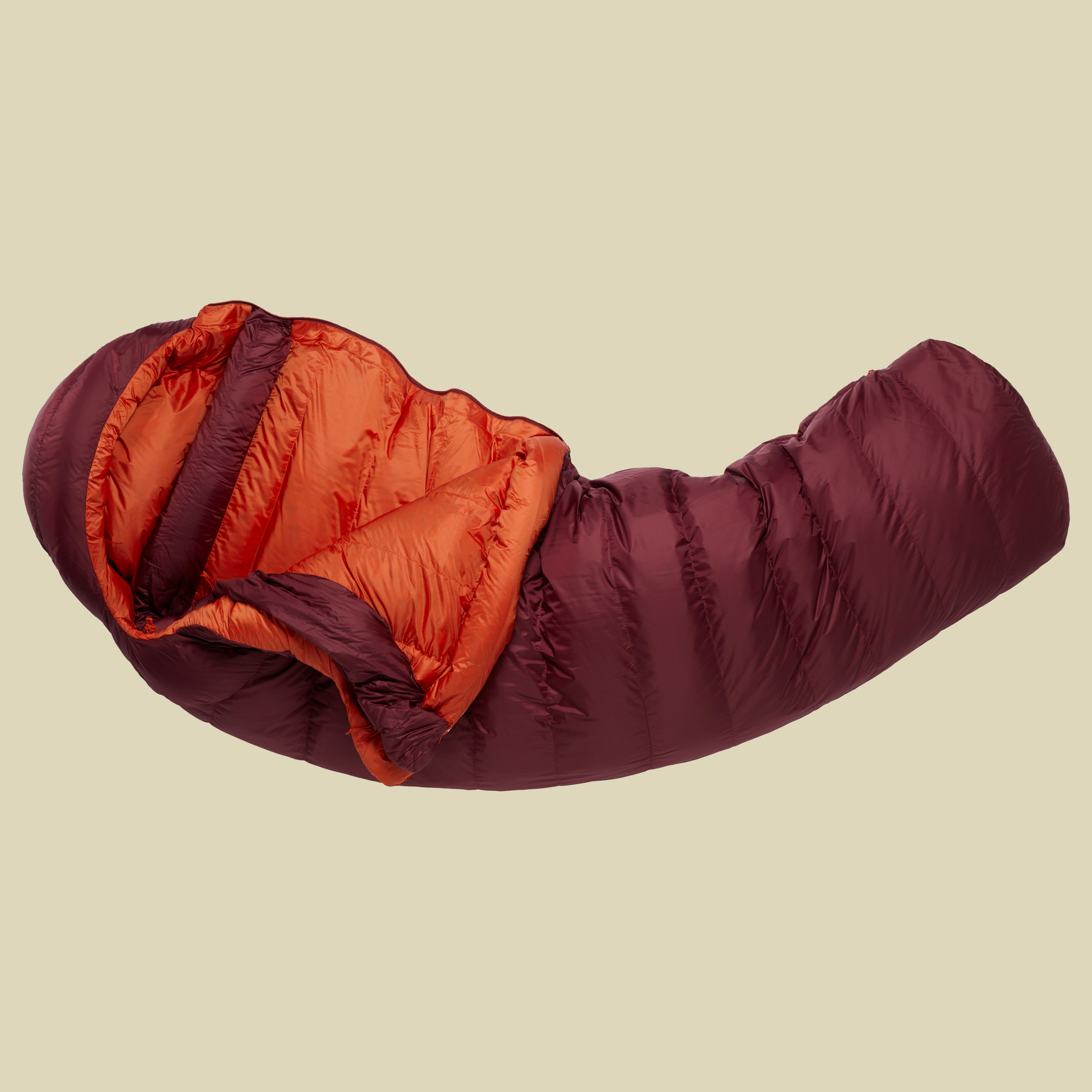 Ascent 900 Women bis Körpergröße 170 cm Farbe deep heather, Reißverschluss links