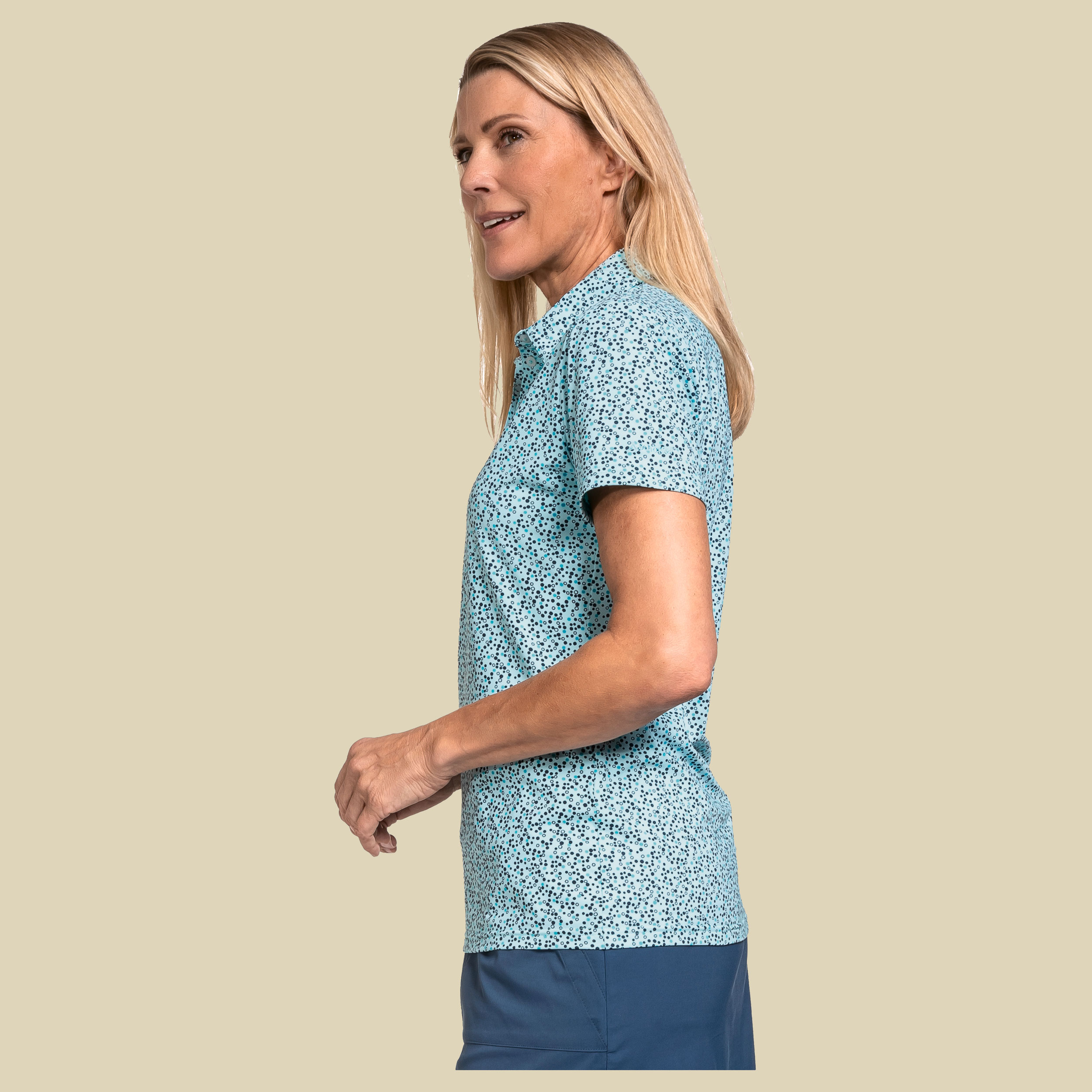 Polo Shirt Stintino Lady Größe 38 Farbe clearwater