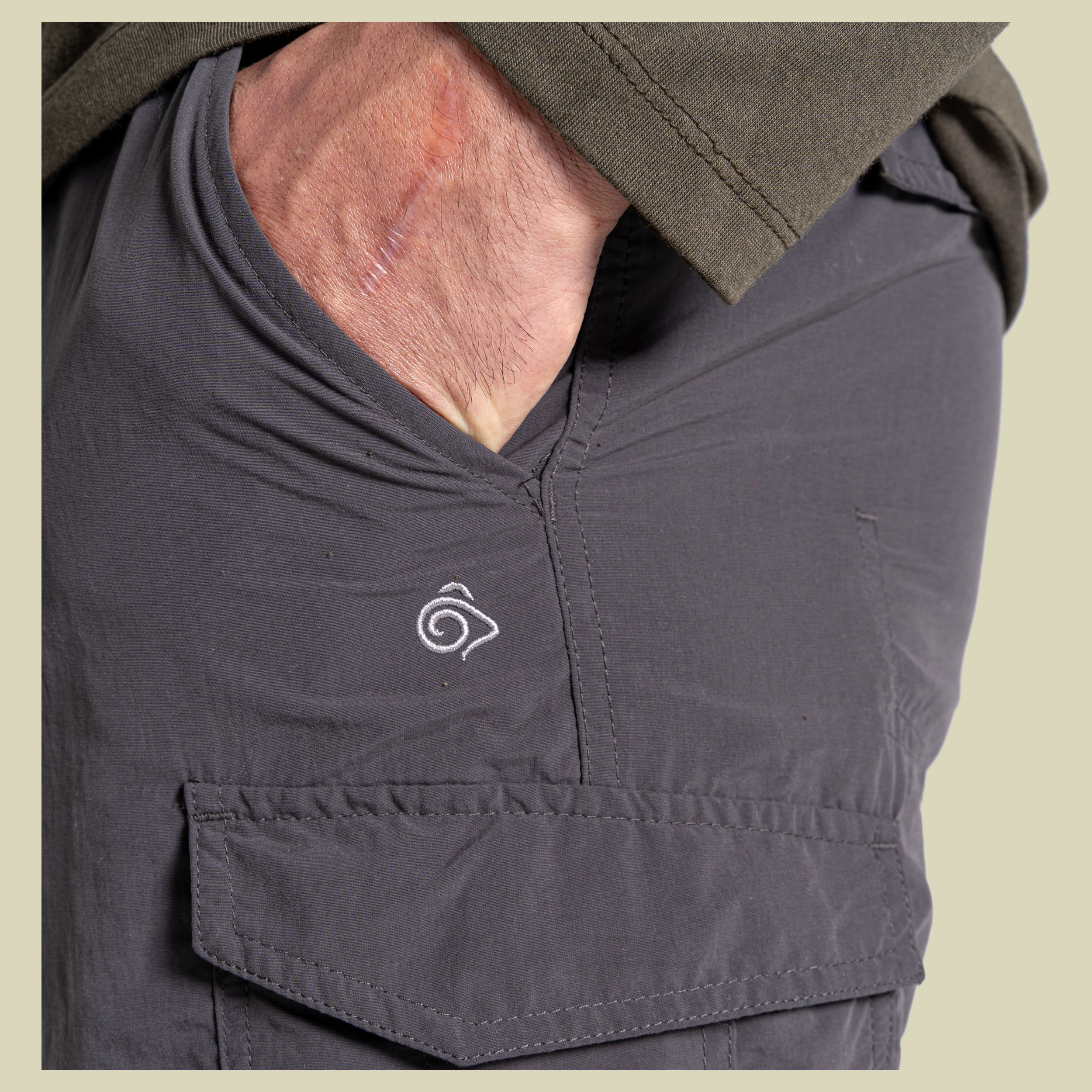 NosiLife Cargo Trousers Men Größe 50 (34'') Farbe black pepper