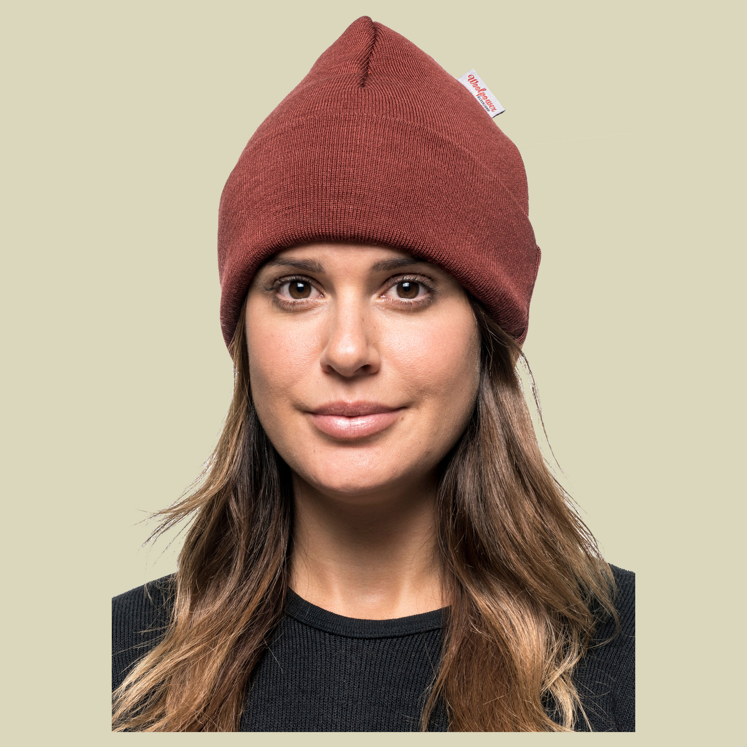 Beanie Classic one size rot - Farbe rust red