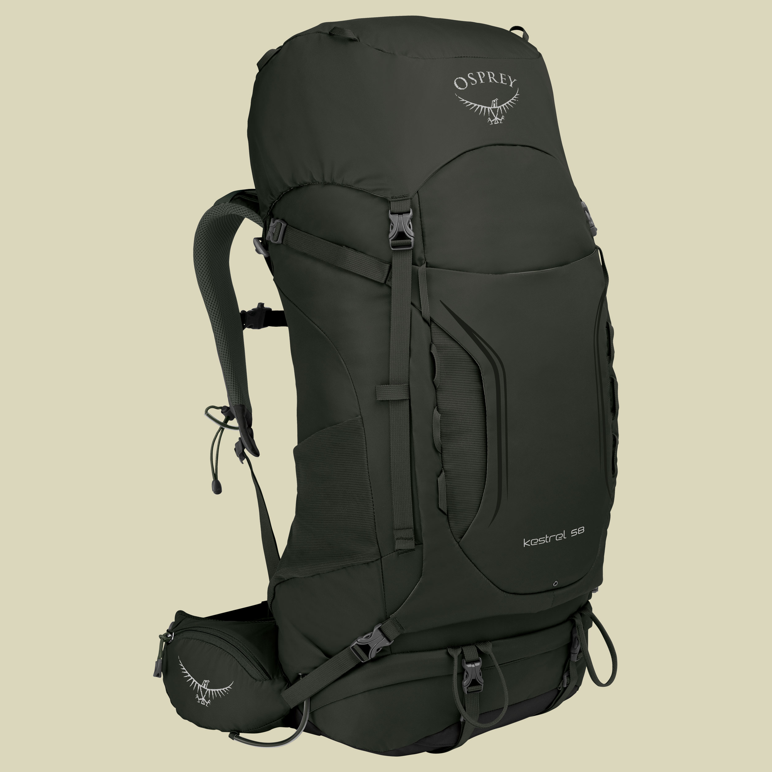 Kestrel 58 Men Volumen 58 Farbe picholine green