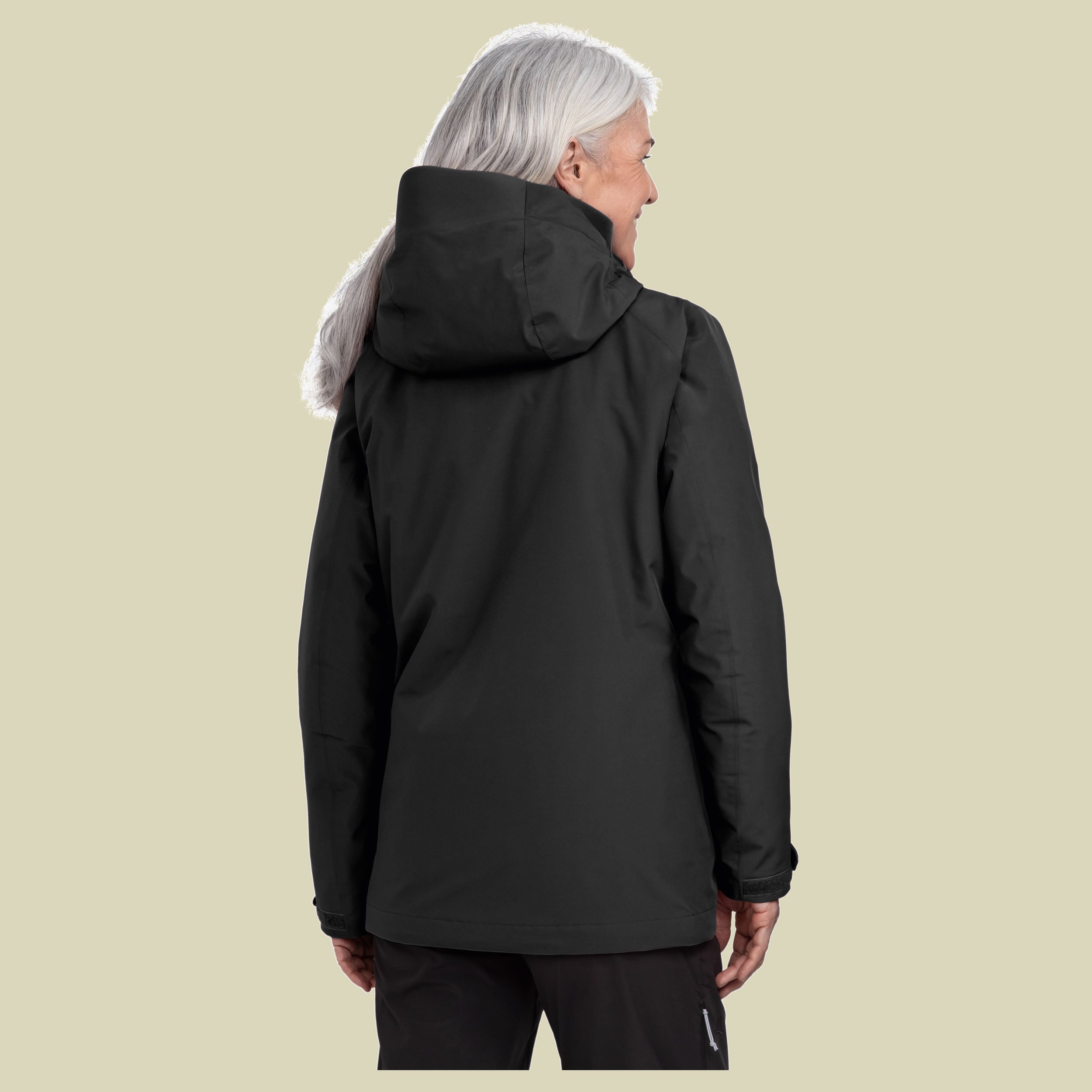 3in1 Jacket Style Tamina Women 44 schwarz - black