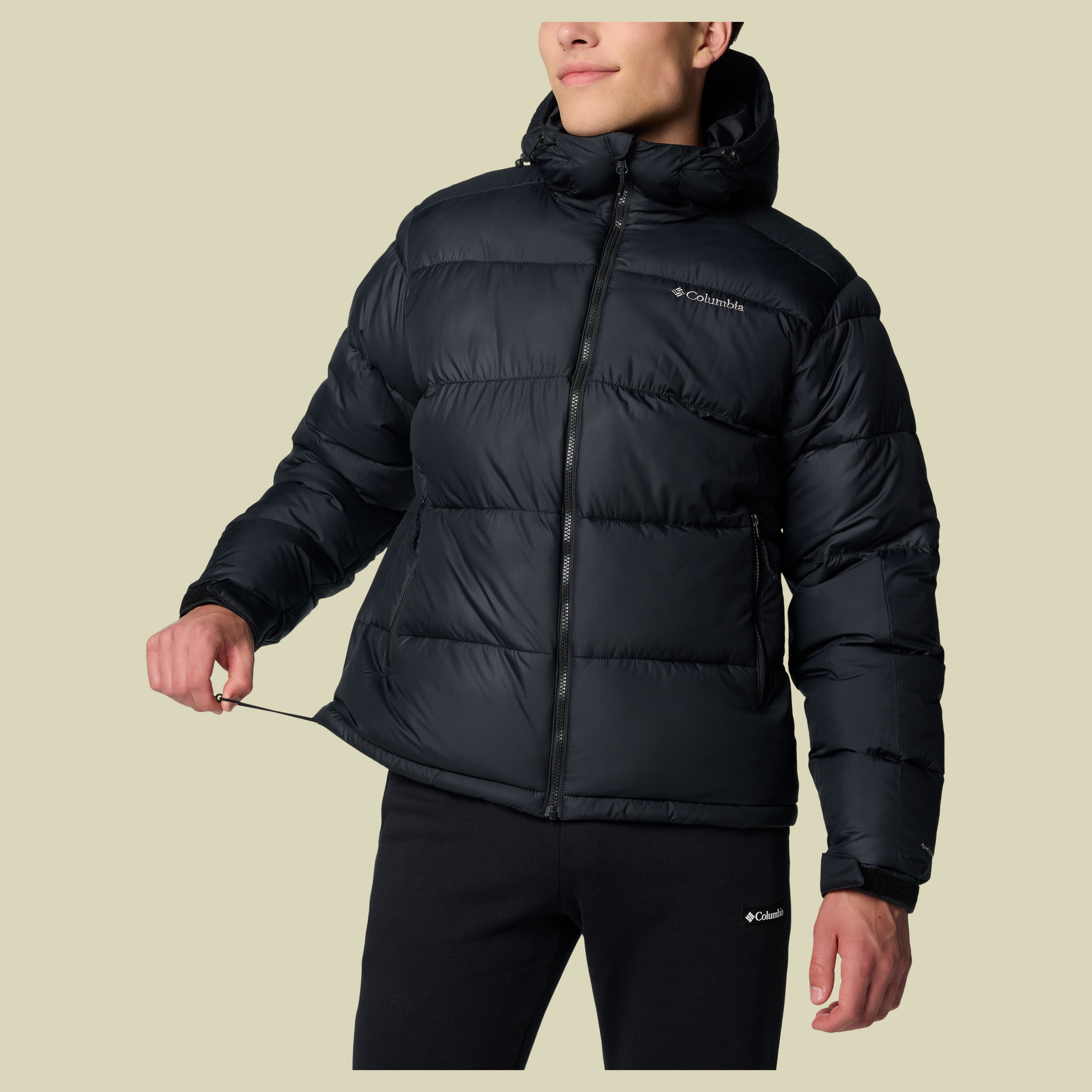 Pike Lake II Hooded Jacket Men schwarz XL - Farbe black