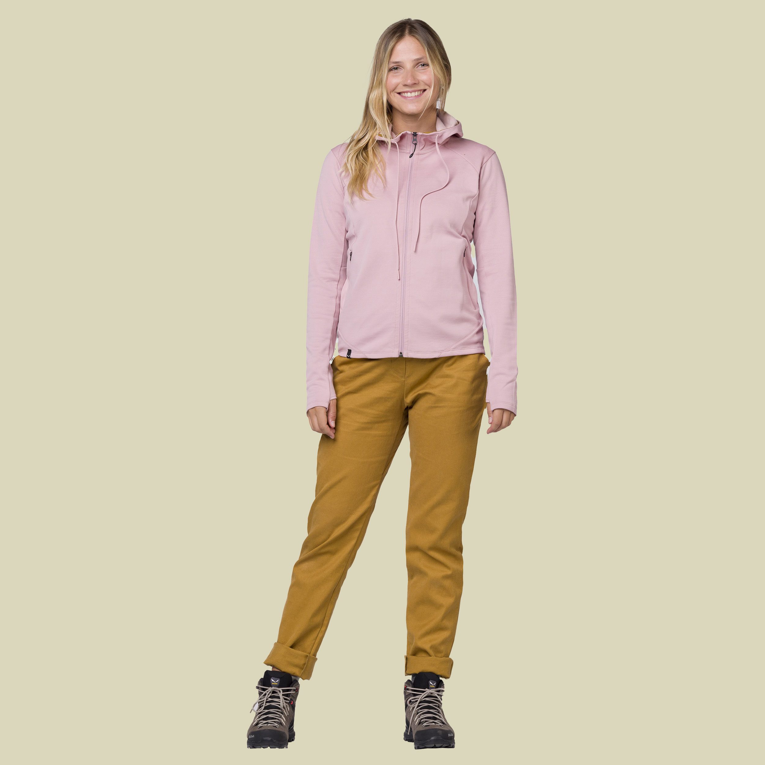 Fanes Merino HD Jacket Women rosa 44 - zephyr