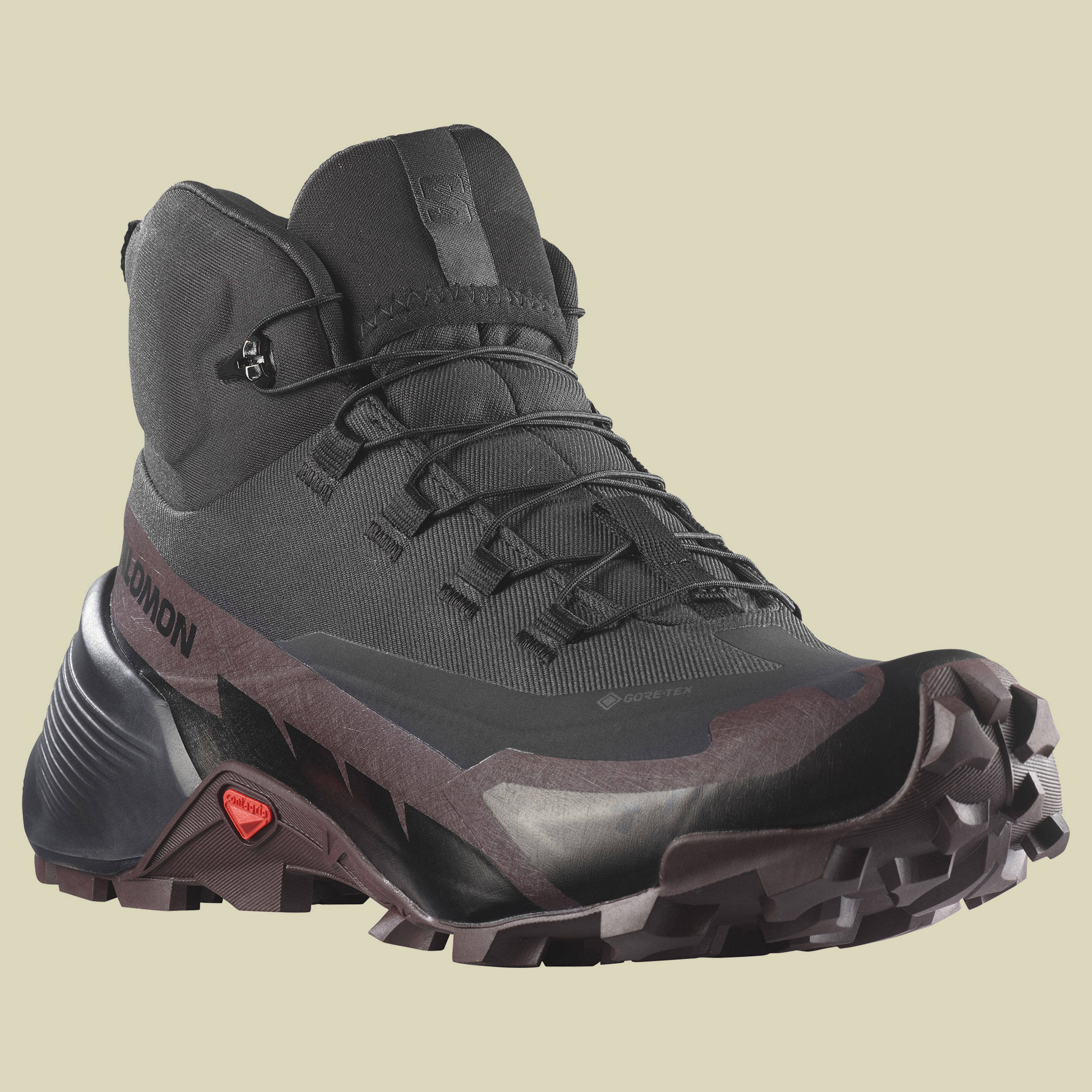 Cross Hike Mid GTX 2 Women Größe UK 7 Farbe black/chocolade plum/black