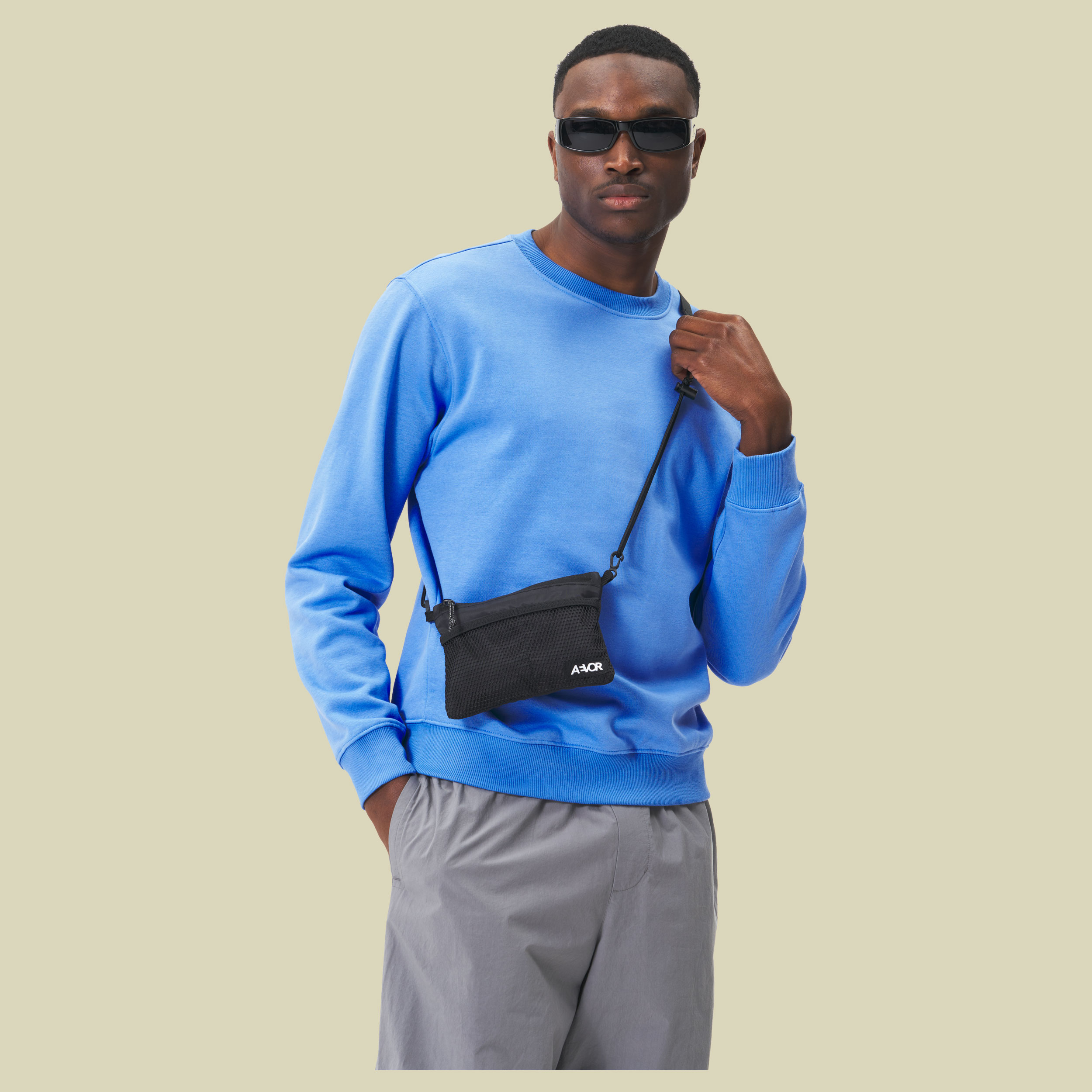 Chest Pouch one size schwarz - ripstop black